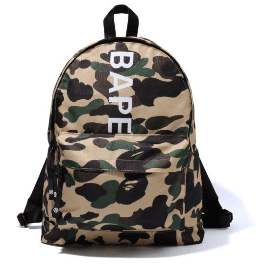 Bape BAPE YELLOW CAMO BACKPACK Size ONE SIZE - 4 Thumbnail