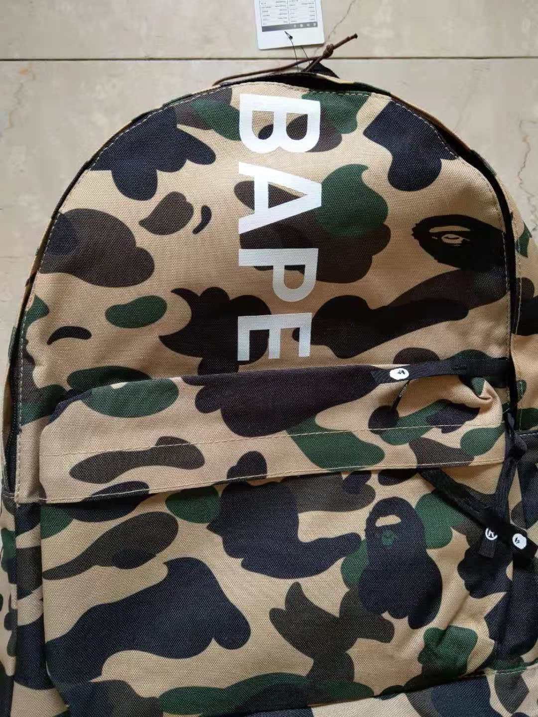 Bape BAPE YELLOW CAMO BACKPACK Size ONE SIZE - 3 Thumbnail
