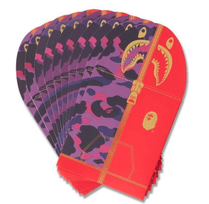 Bape Bape year of the tiger pouch & red envelope (1 set of 10) Size ONE SIZE - 2 Thumbnail