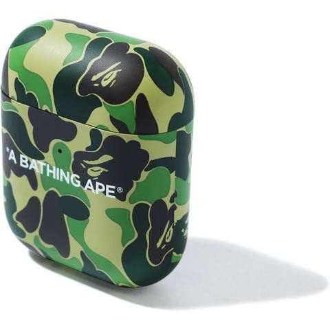 Bape BAPE ABC Camo Airpods Case Green Size ONE SIZE - 3 Thumbnail