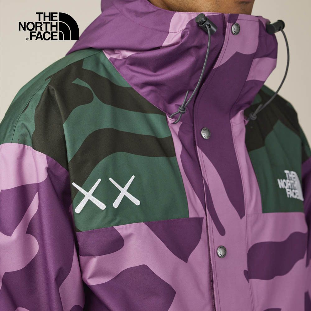 Kaws × The North Face KAWS x The North Face Mountain Parka Jacket Purple/Green Size US M / EU 48-50 / 2 - 5 Thumbnail
