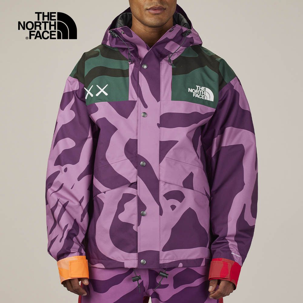 Kaws × The North Face KAWS x The North Face Mountain Parka Jacket Purple/Green Size US M / EU 48-50 / 2 - 2 Thumbnail