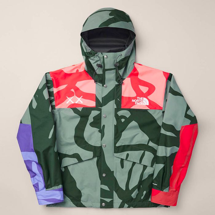 The North Face KAWS x The North Face Mountain Parka Jacket Green