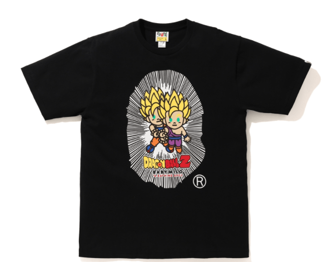 bape dbz tee