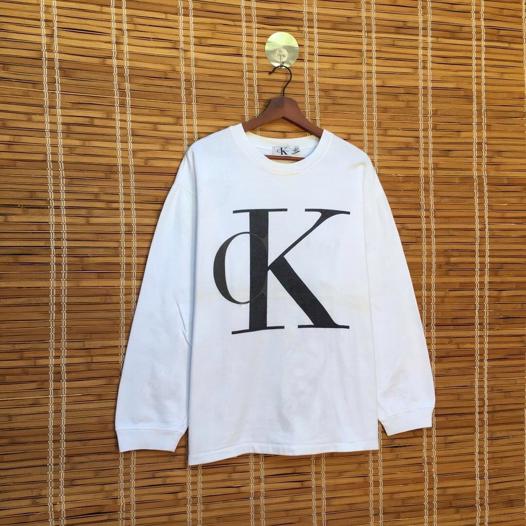 Calvin Klein Vintage 90s Calvin Klein Jeans Sweatshirt Size US L / EU 52-54 / 3 - 3 Thumbnail