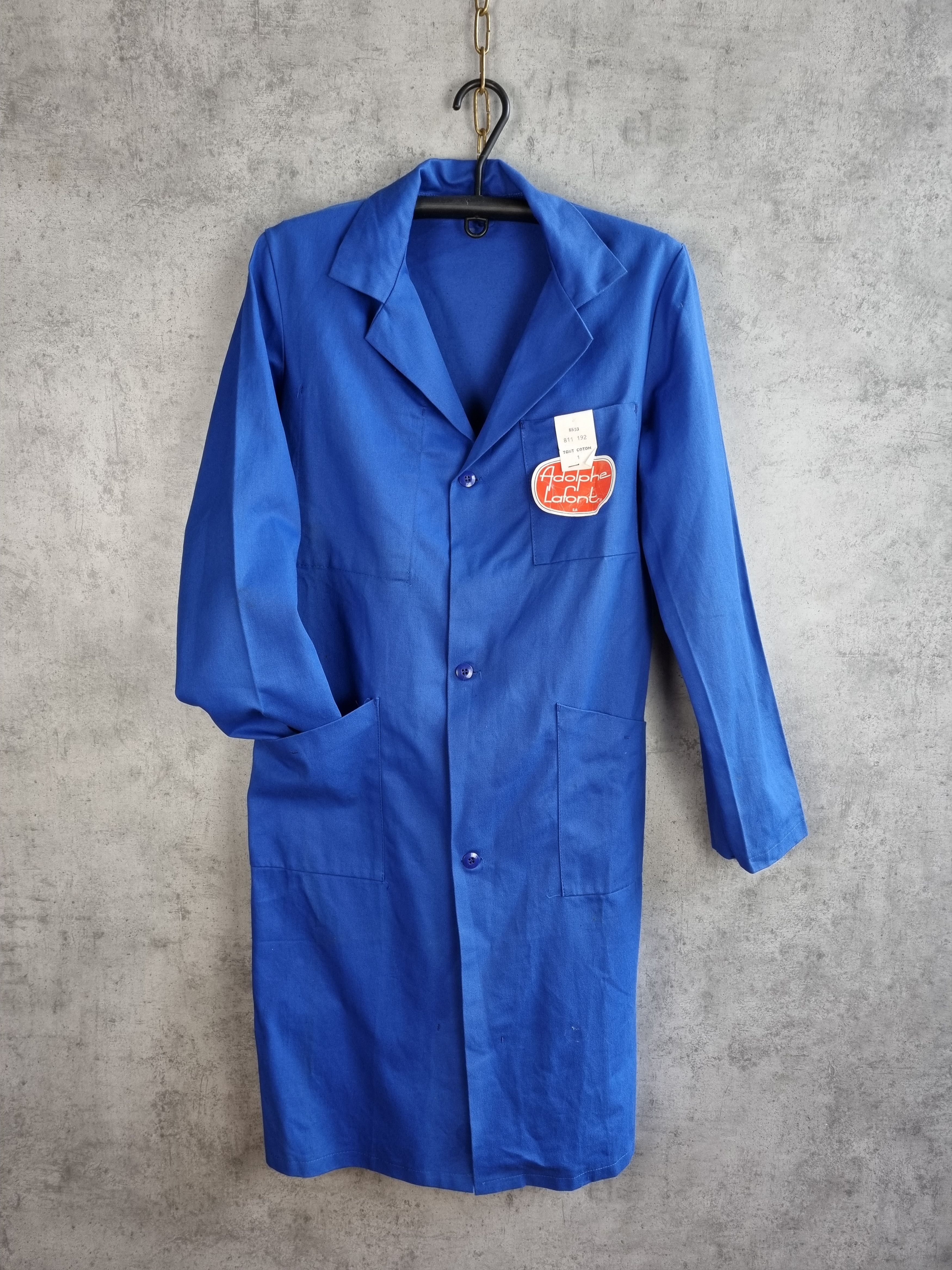 Le Laboureur × Vintage Rare 90s Adolph Lafont Worker Robe Size US M / EU 48-50 / 2 - 1 Thumbnail
