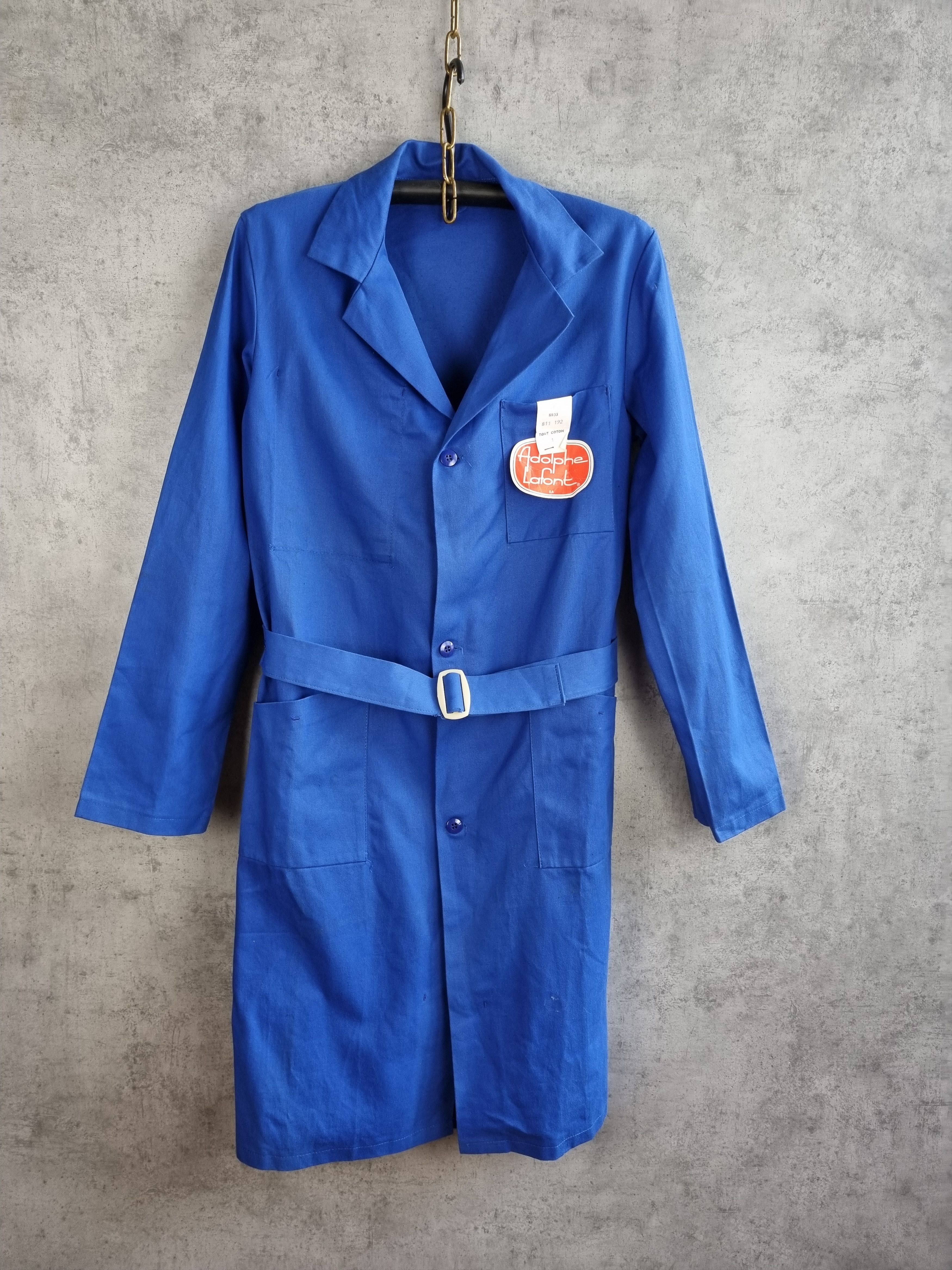 Le Laboureur × Vintage Rare 90s Adolph Lafont Worker Robe Size US M / EU 48-50 / 2 - 2 Thumbnail