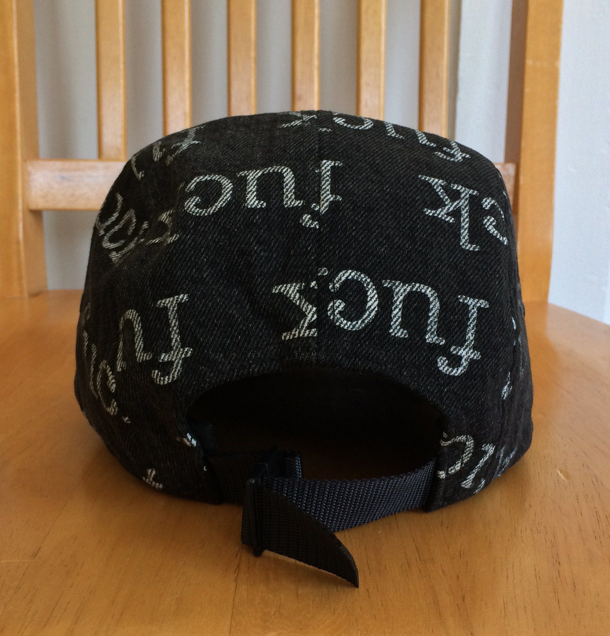 Supreme S/S 2013 Supreme Fuck Denim Camp Hat Size ONE SIZE - 4 Thumbnail