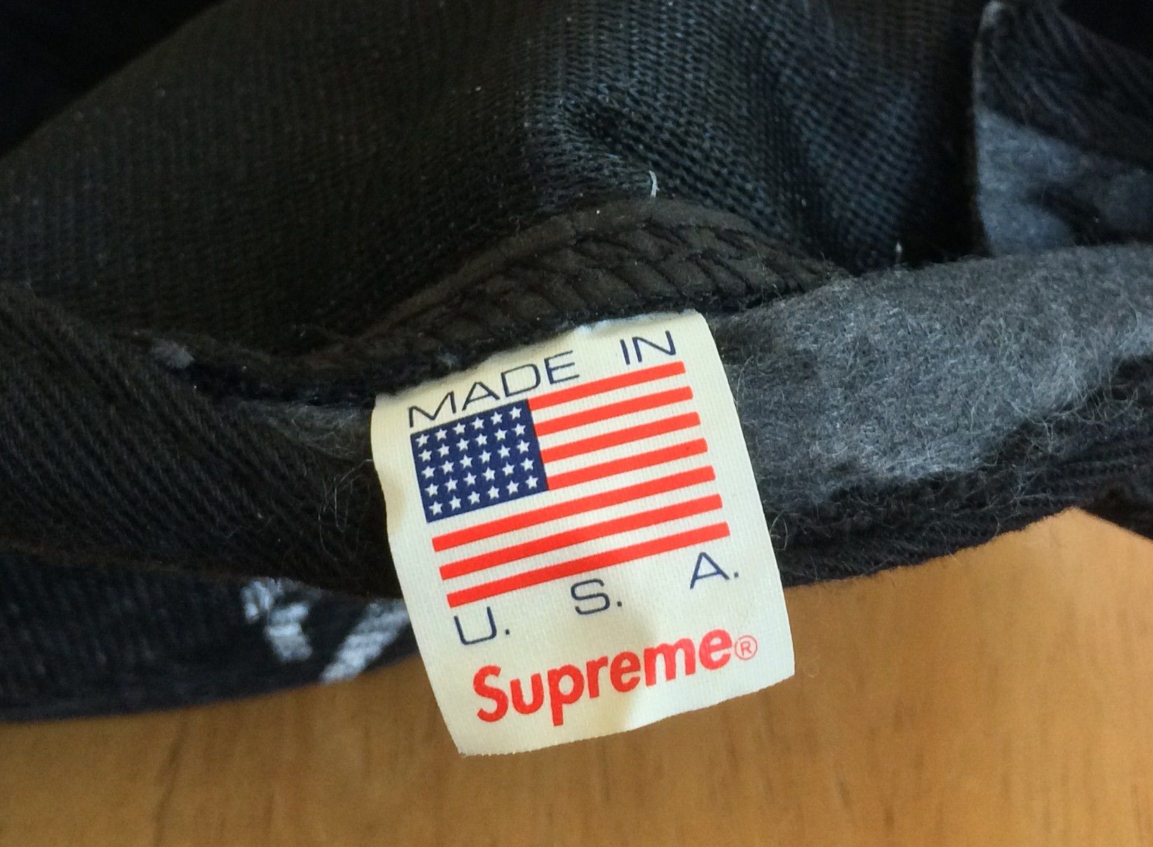 Supreme S/S 2013 Supreme Fuck Denim Camp Hat Size ONE SIZE - 6 Thumbnail