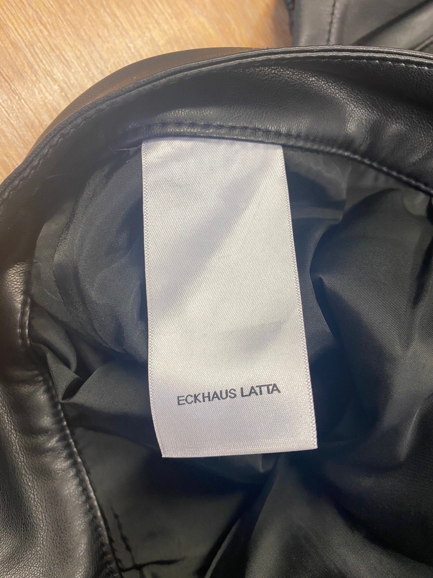 Eckhaus Latta Eckhaus Latta Faux-leather Trousers Size US 33 - 8 Thumbnail