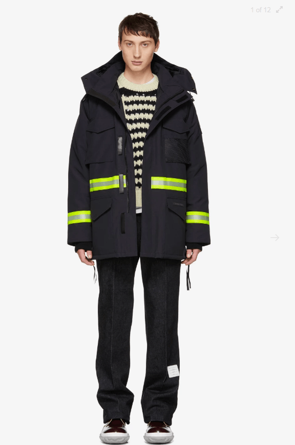 Junya Watanabe AW18 JUNYA WATANABE x CANADA GOOSE FIREMAN JACKET M Size US M / EU 48-50 / 2 - 21 Thumbnail