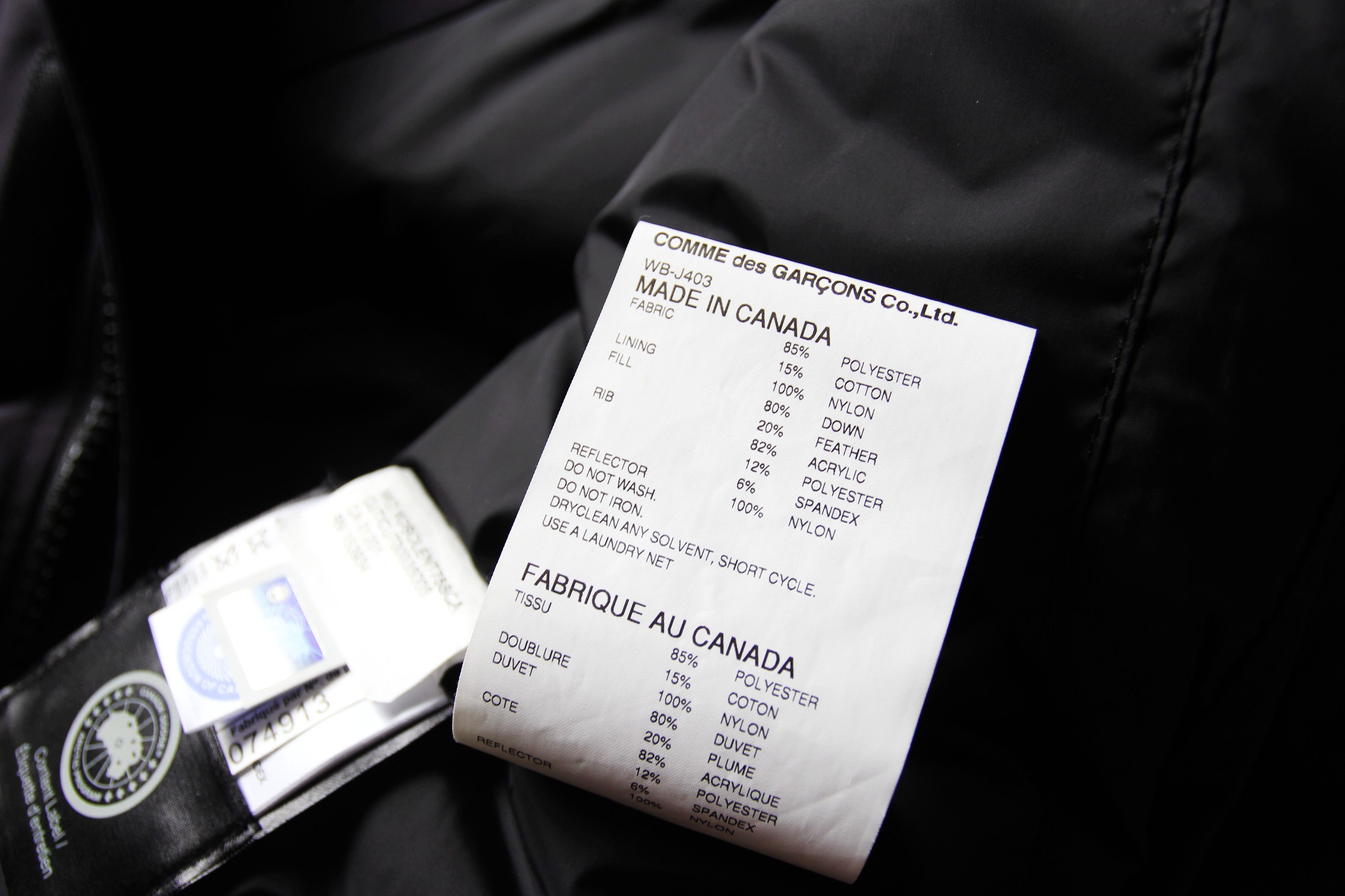 Junya Watanabe AW18 JUNYA WATANABE x CANADA GOOSE FIREMAN JACKET M Size US M / EU 48-50 / 2 - 15 Thumbnail