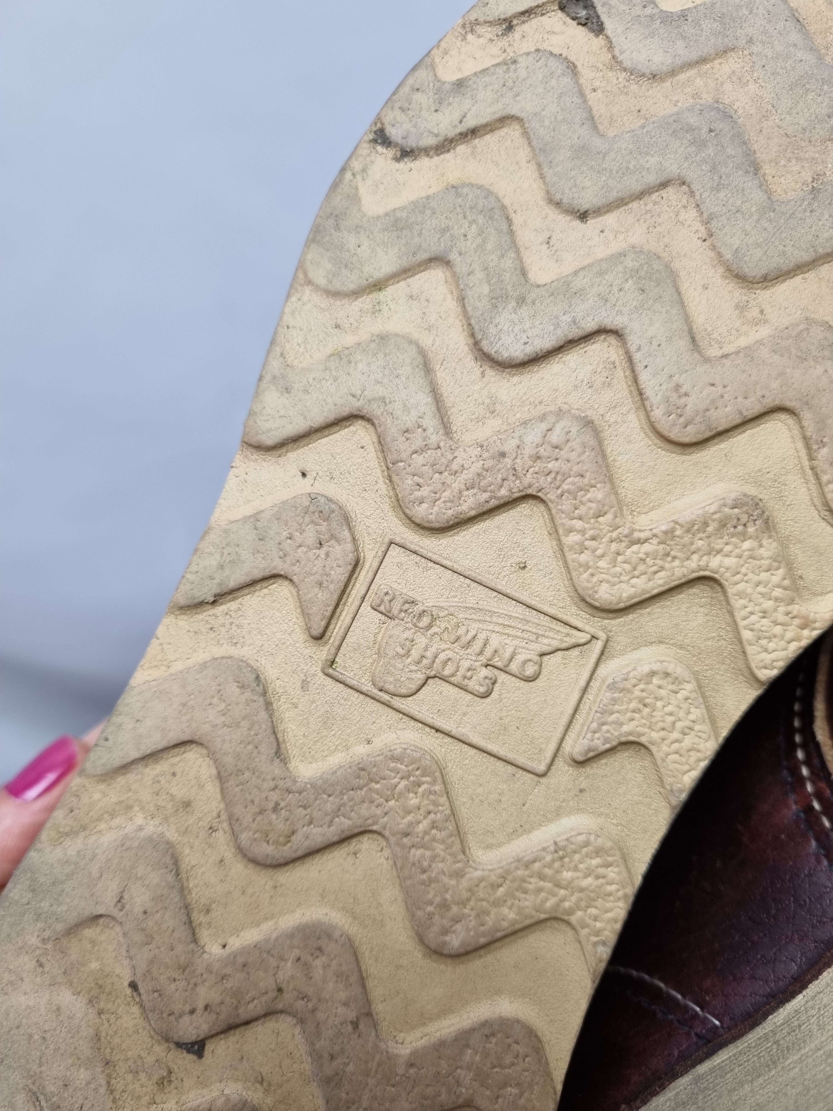 Japanese Brand × Red Wing × Vintage Red Wings Heritage Vintage Boots Oro Legacy Moc Toe Size US 11 / EU 44 - 11 Thumbnail