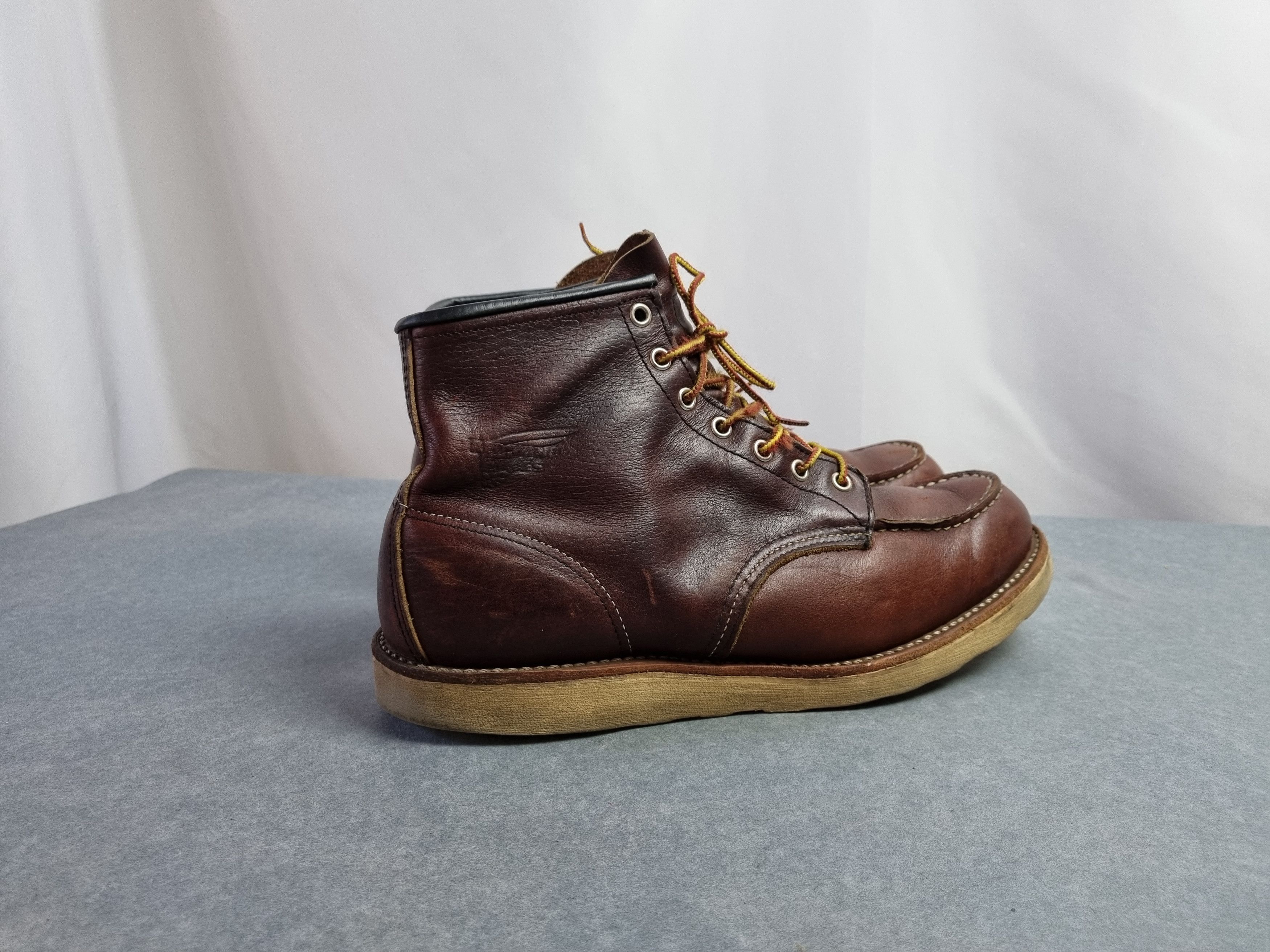 Japanese Brand × Red Wing × Vintage Red Wings Heritage Vintage Boots Oro Legacy Moc Toe Size US 11 / EU 44 - 13 Thumbnail