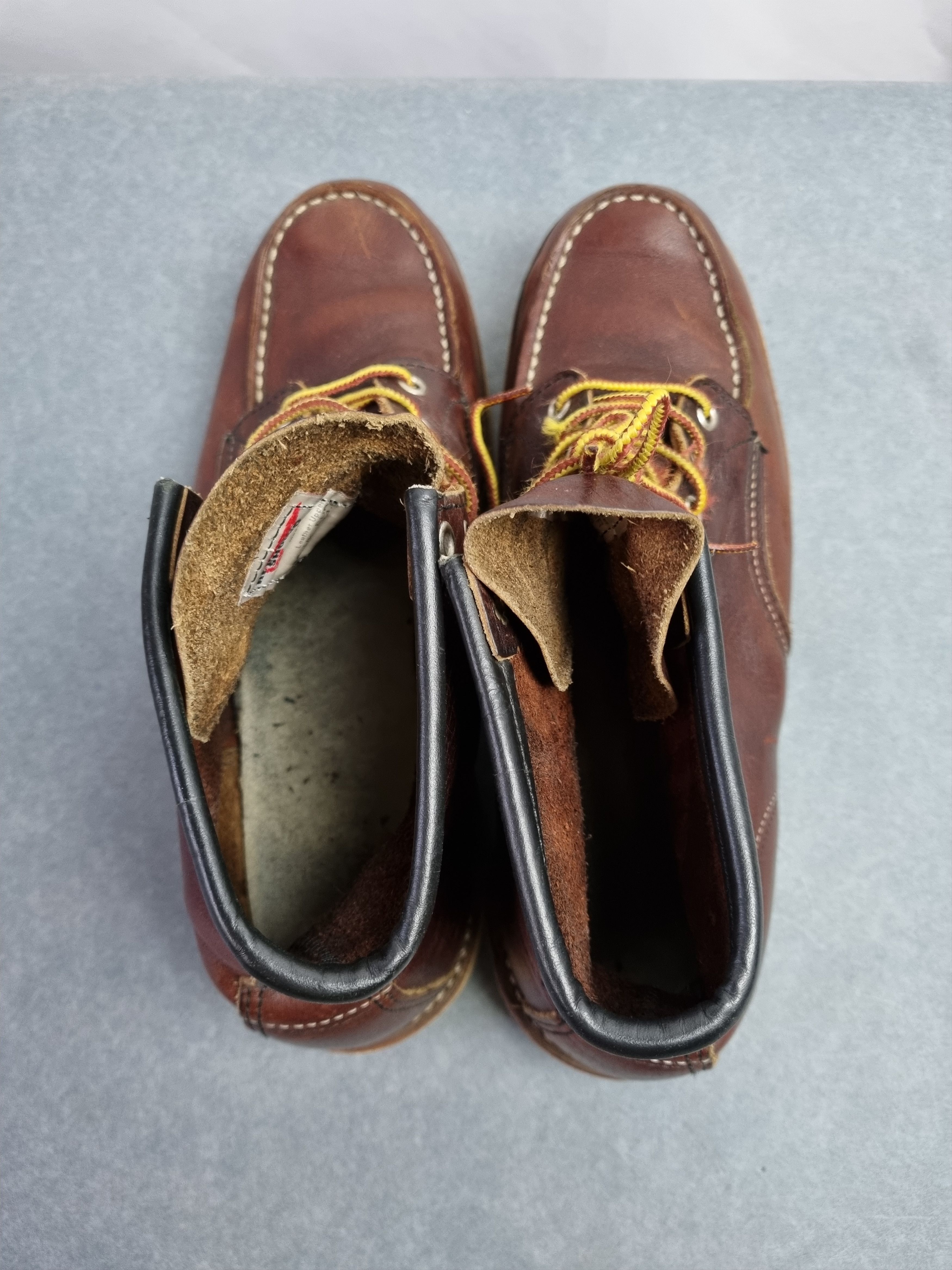 Japanese Brand × Red Wing × Vintage Red Wings Heritage Vintage Boots Oro Legacy Moc Toe Size US 11 / EU 44 - 9 Thumbnail