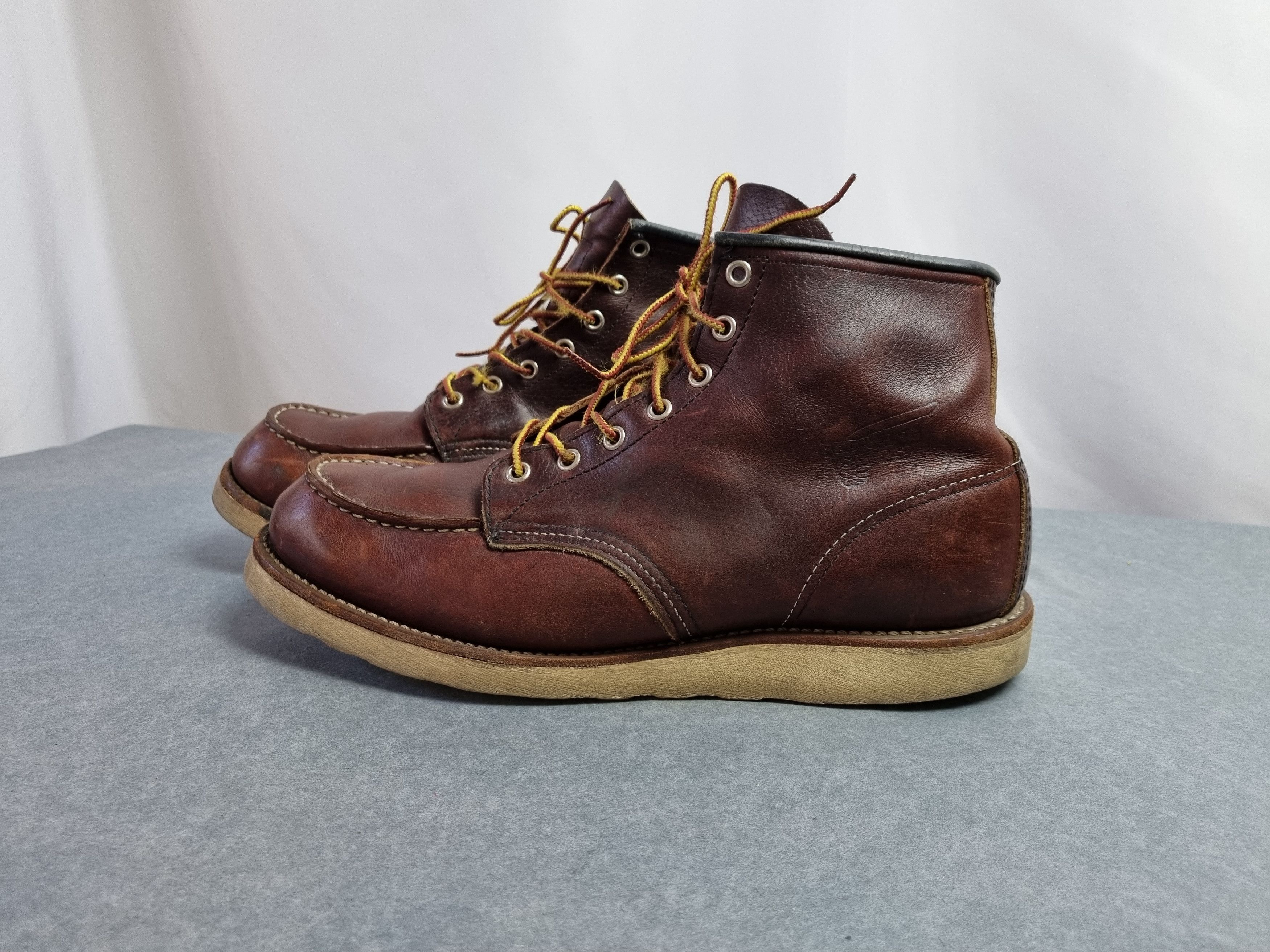Japanese Brand × Red Wing × Vintage Red Wings Heritage Vintage Boots Oro Legacy Moc Toe Size US 11 / EU 44 - 15 Thumbnail