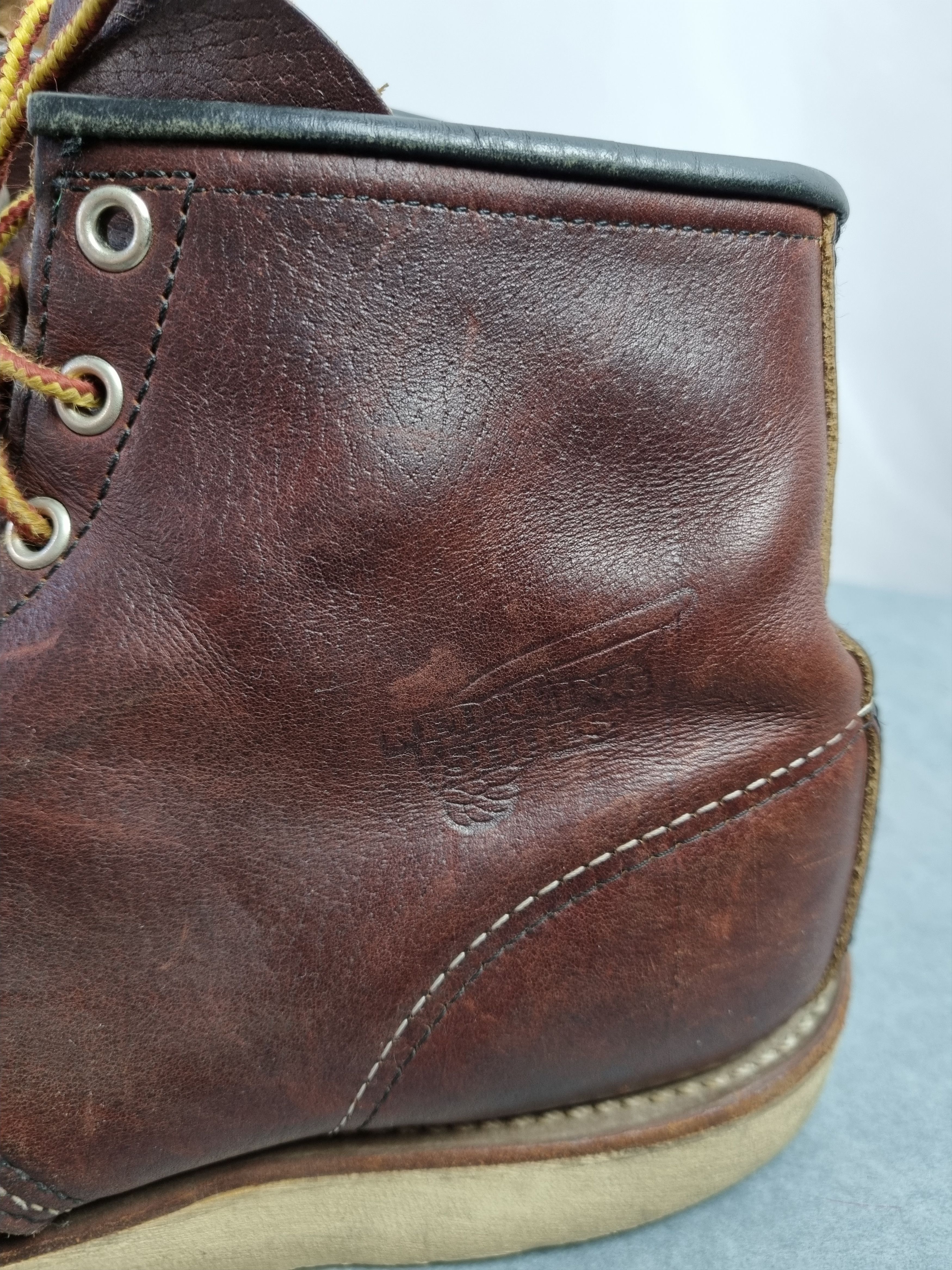 Japanese Brand × Red Wing × Vintage Red Wings Heritage Vintage Boots Oro Legacy Moc Toe Size US 11 / EU 44 - 14 Thumbnail