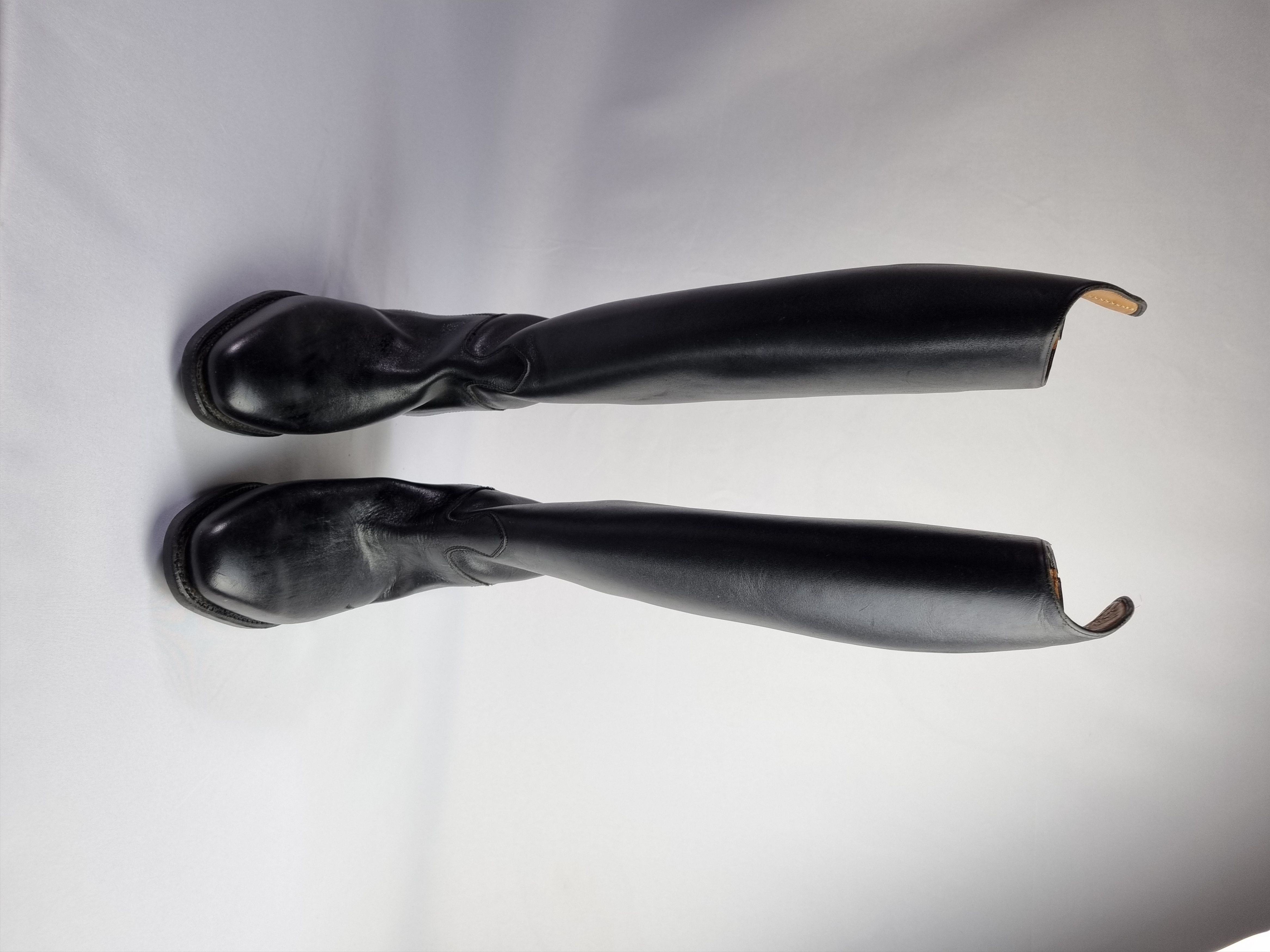 Japanese Brand × Leather × Vintage Petrie Riding Olympic Dressage Boots Size US 6 / IT 36 - 6 Thumbnail
