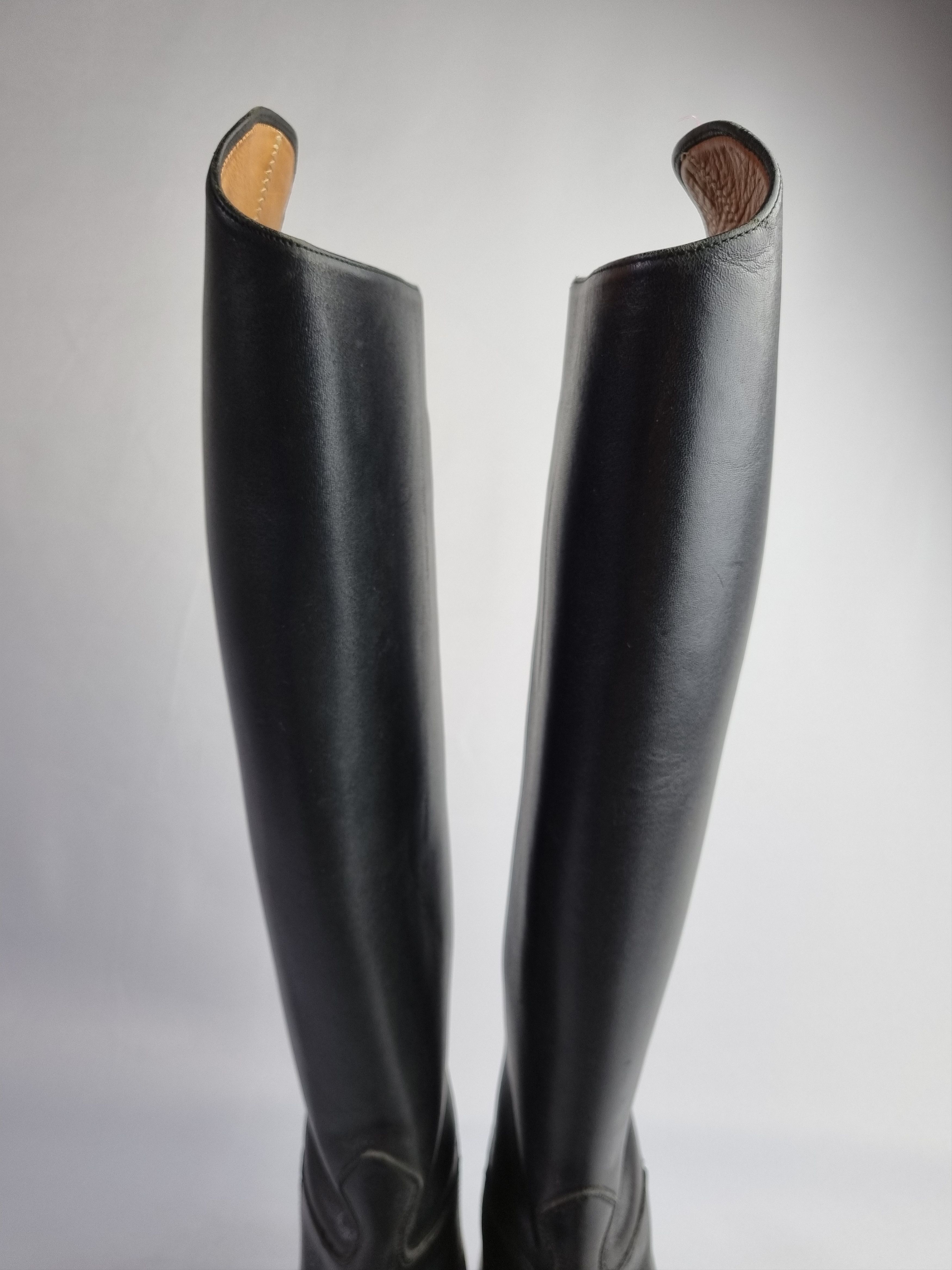 Japanese Brand × Leather × Vintage Petrie Riding Olympic Dressage Boots Size US 6 / IT 36 - 23 Thumbnail