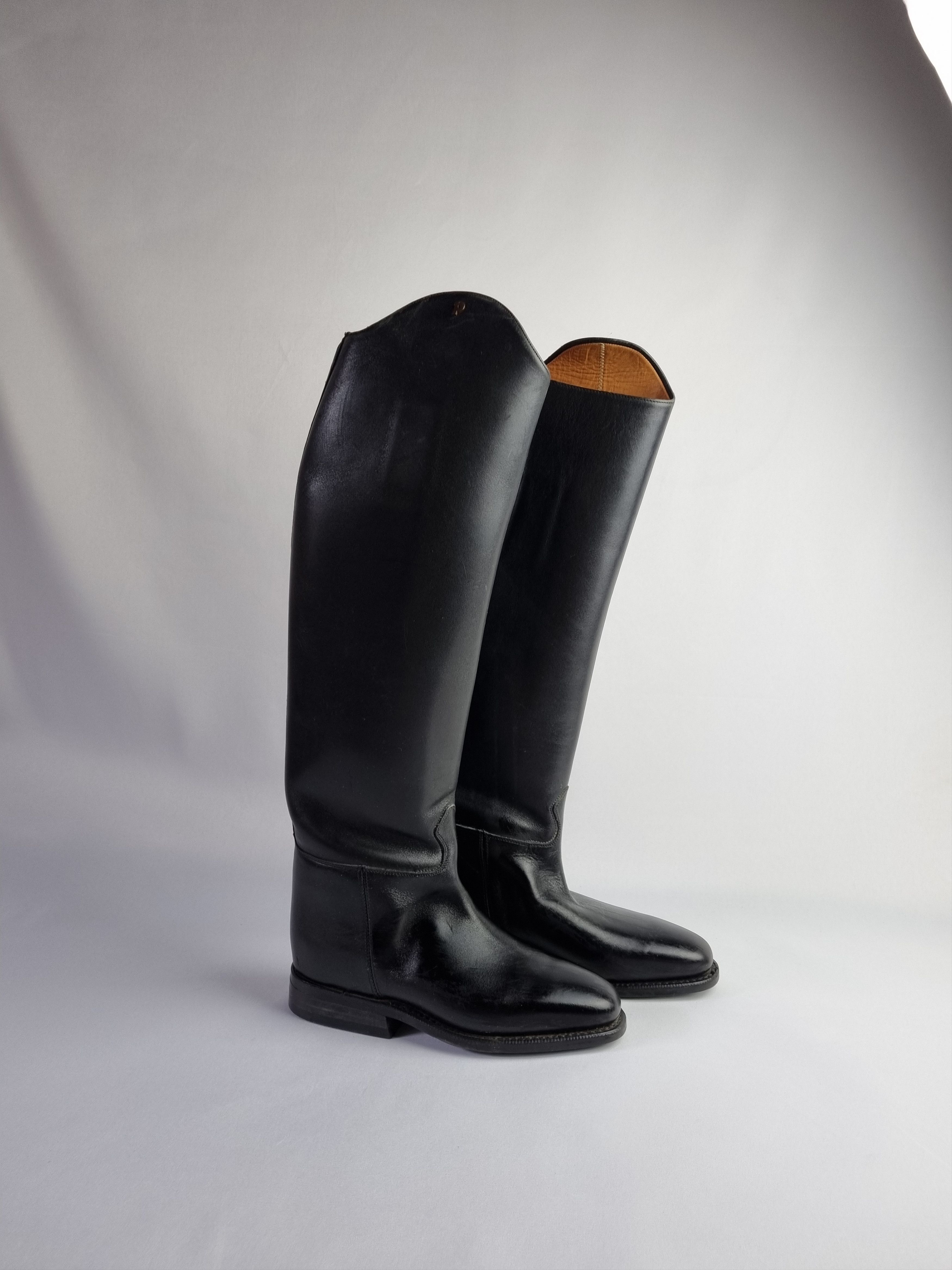 Japanese Brand × Leather × Vintage Petrie Riding Olympic Dressage Boots Size US 6 / IT 36 - 24 Thumbnail
