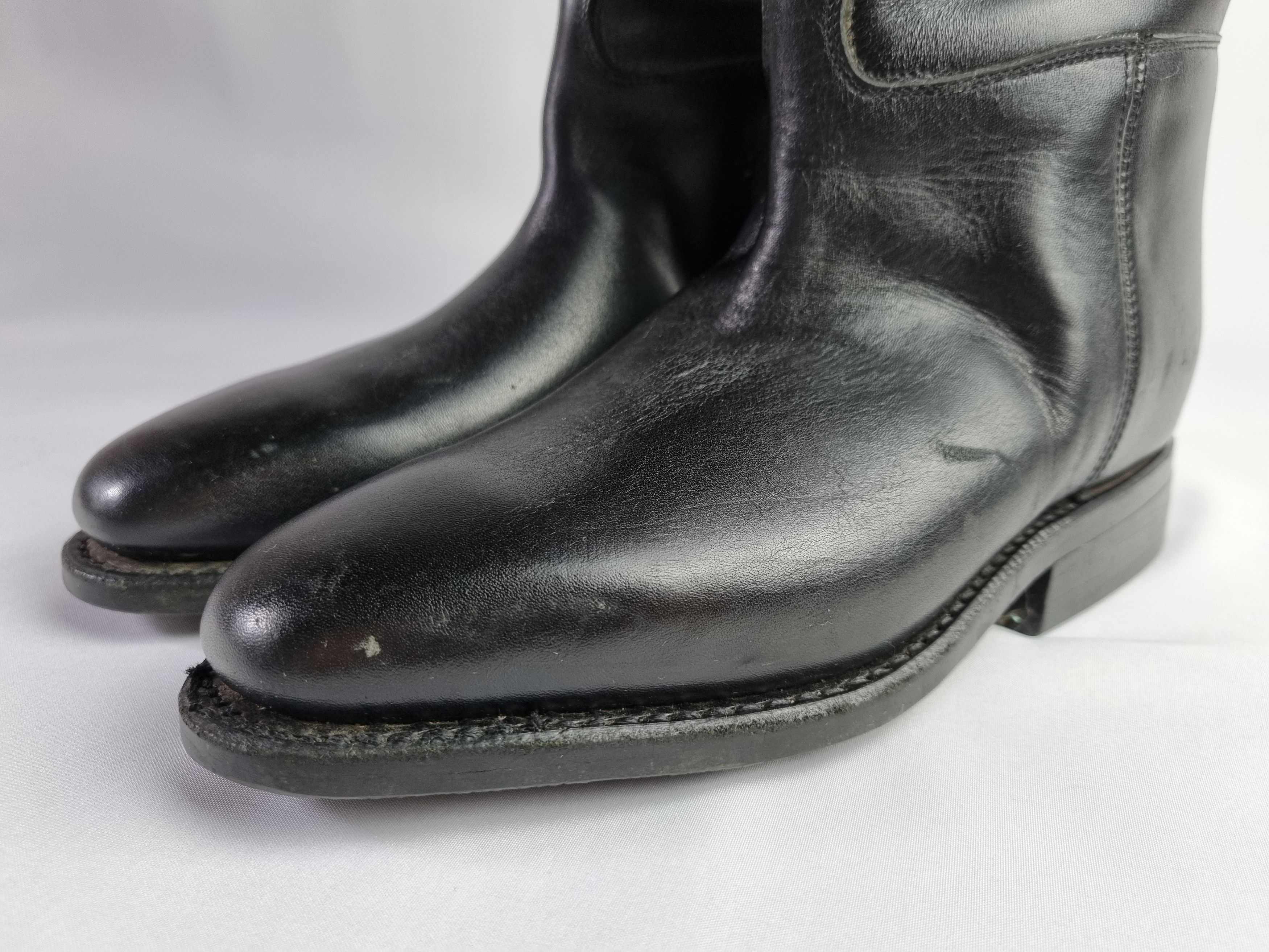 Japanese Brand × Leather × Vintage Petrie Riding Olympic Dressage Boots Size US 6 / IT 36 - 22 Thumbnail