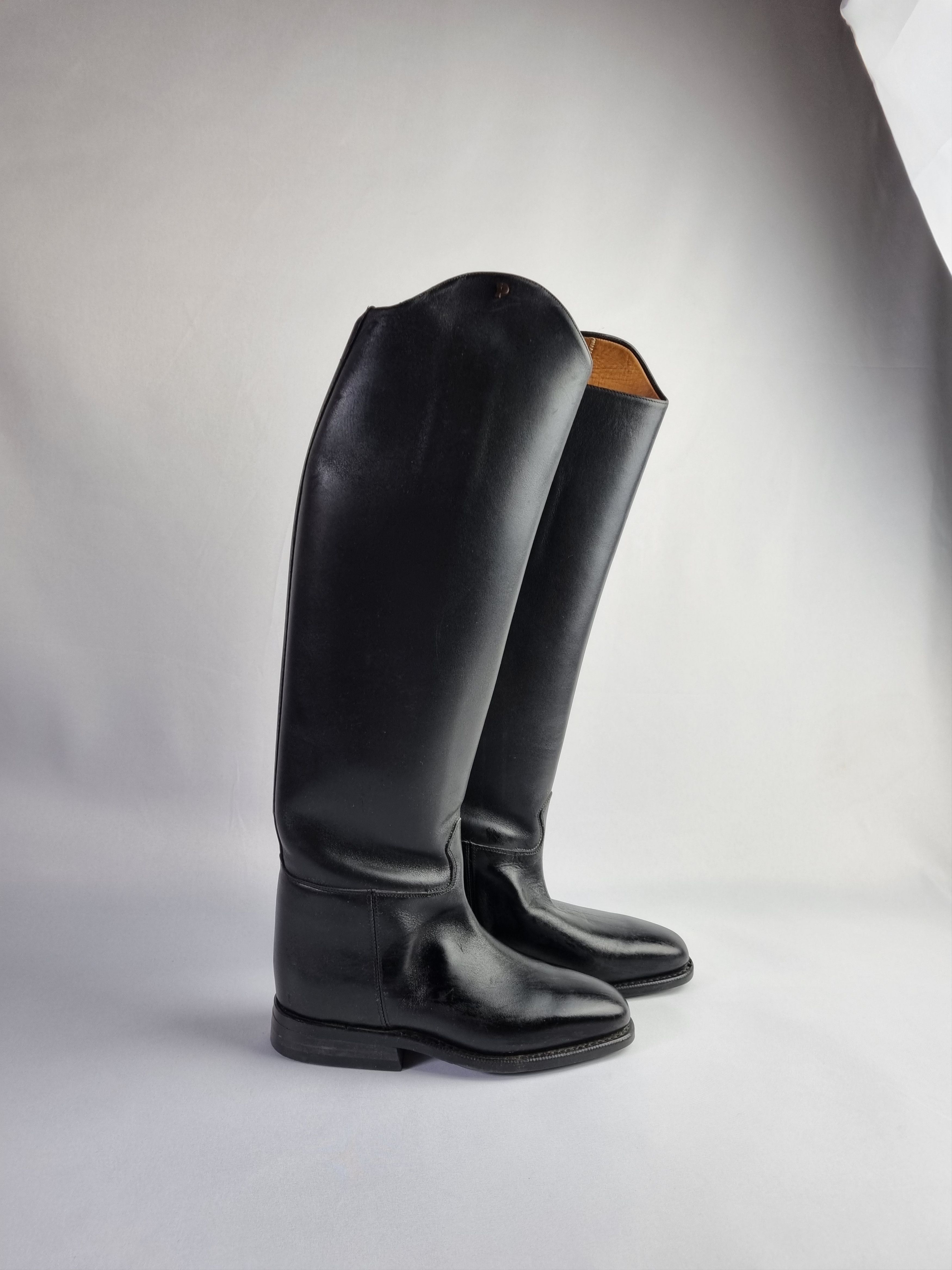 Japanese Brand × Leather × Vintage Petrie Riding Olympic Dressage Boots Size US 6 / IT 36 - 5 Thumbnail