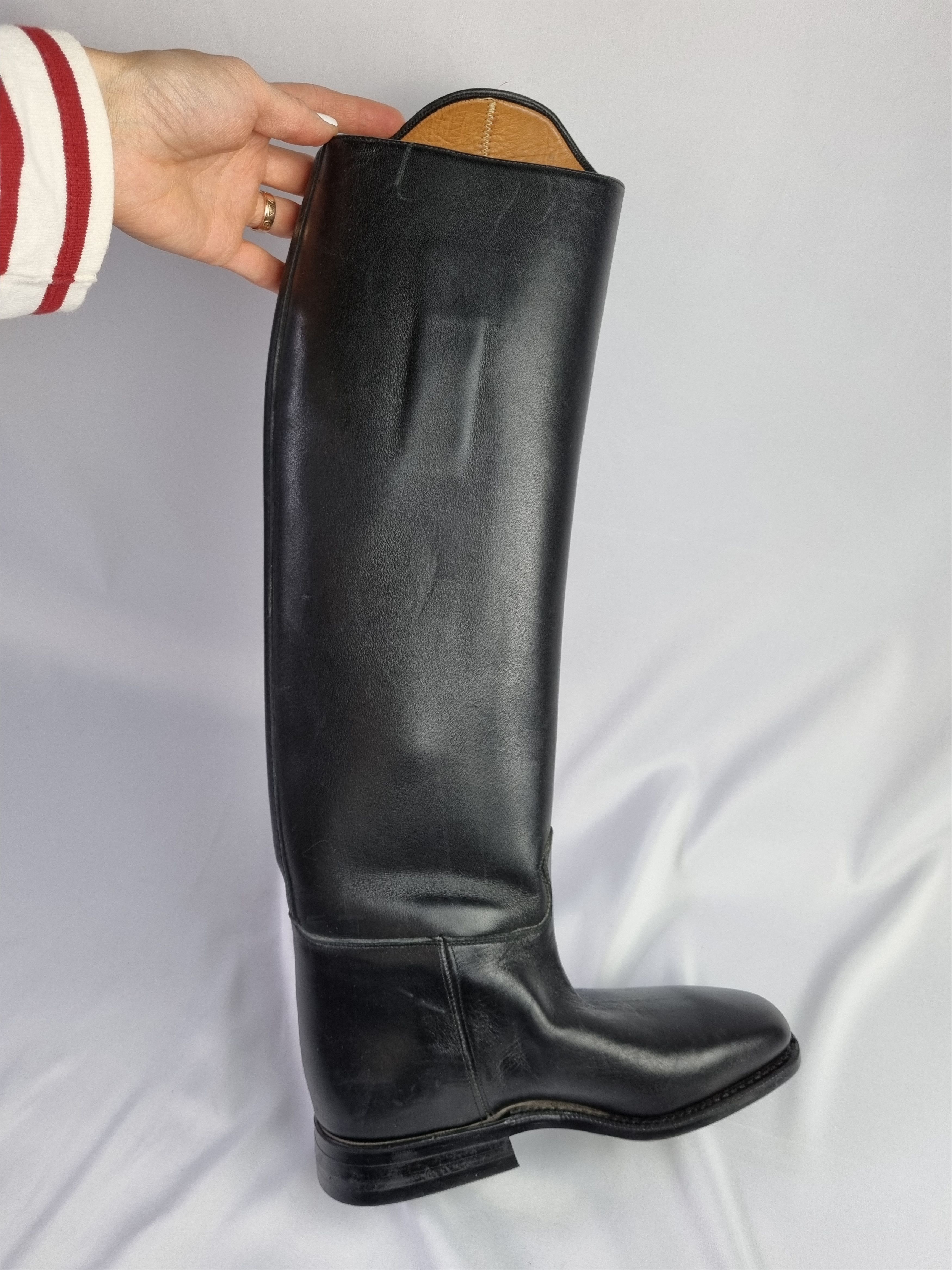 Japanese Brand × Leather × Vintage Petrie Riding Olympic Dressage Boots Size US 6 / IT 36 - 14 Thumbnail