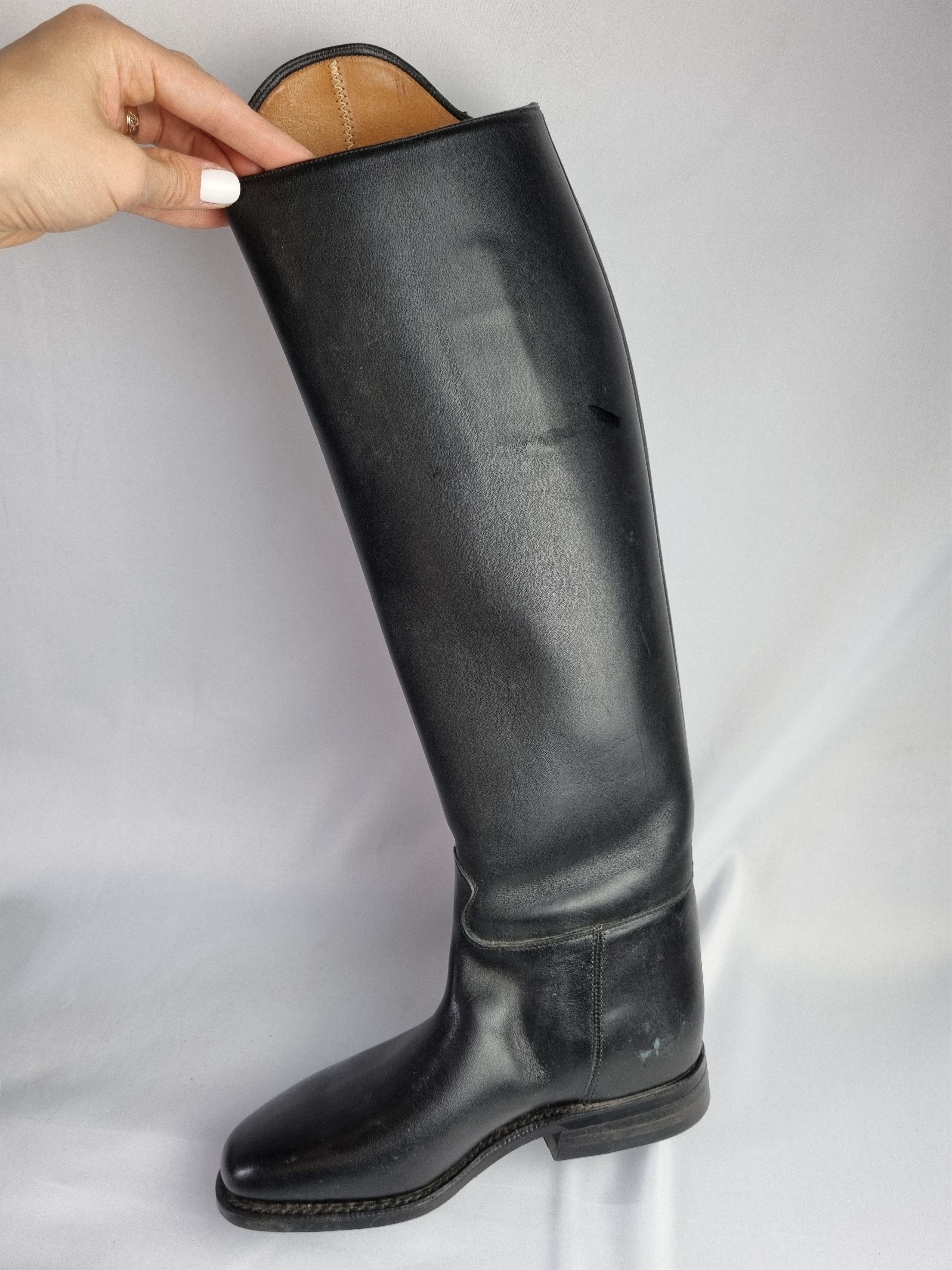 Japanese Brand × Leather × Vintage Petrie Riding Olympic Dressage Boots Size US 6 / IT 36 - 13 Thumbnail