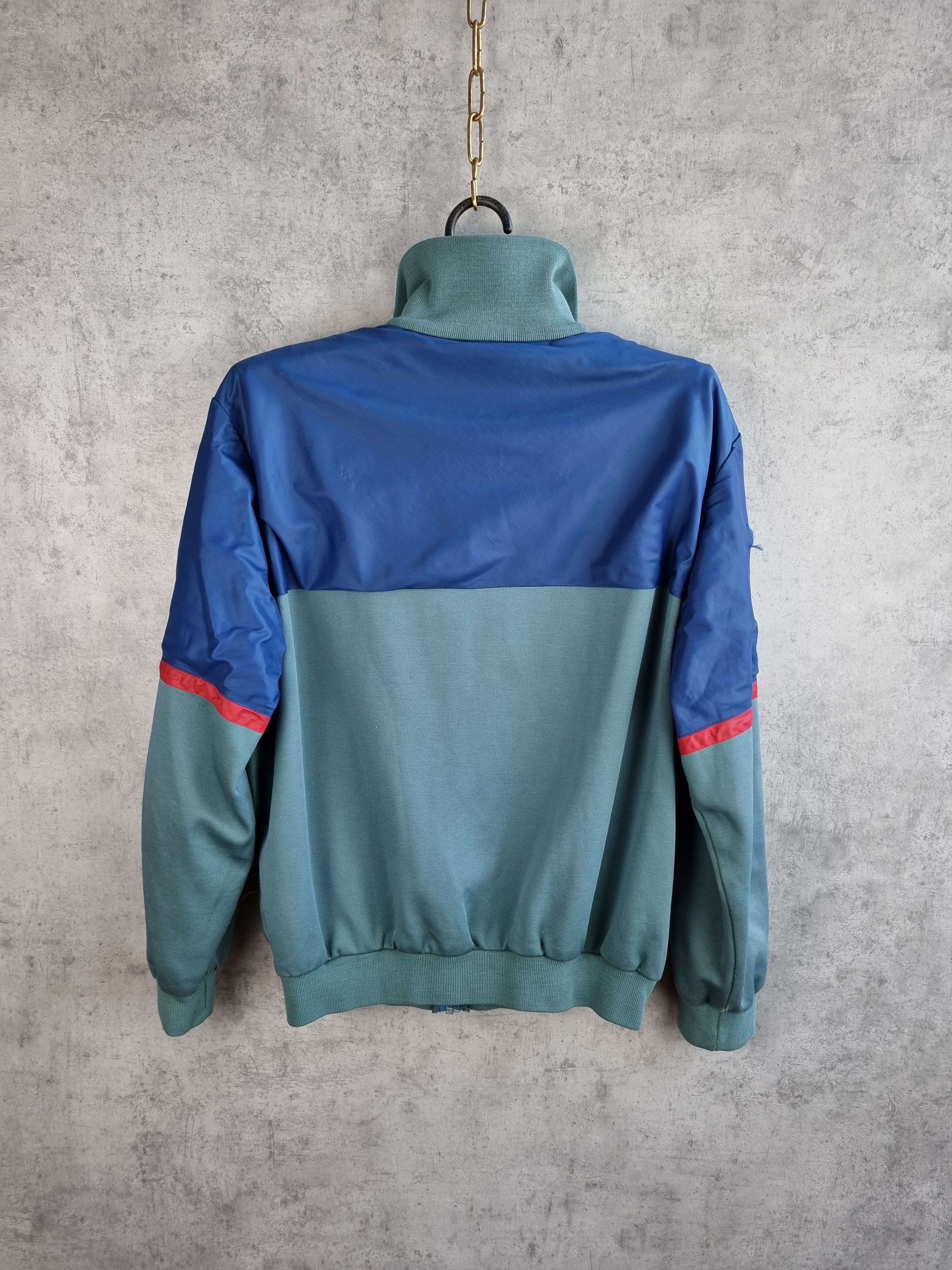 Adidas × Vintage Athlethic 90s Adidas Nylon Track Jacket Sport Team Size US M / EU 48-50 / 2 - 2 Thumbnail