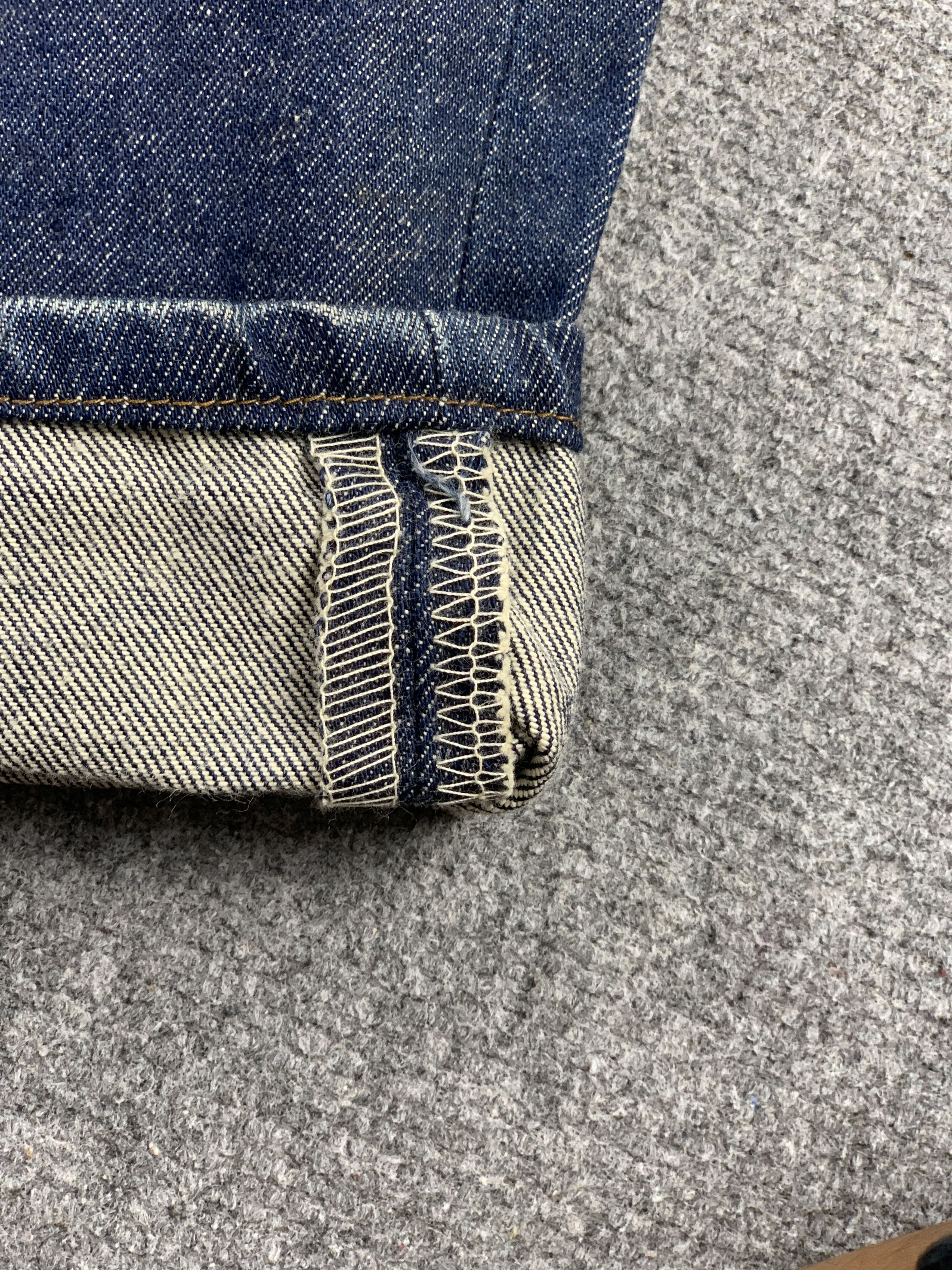 Levi's 90s Vintage Deadstock Levis 501xx Like New Blue Jeans Size US 44 / EU 60 - 6 Thumbnail