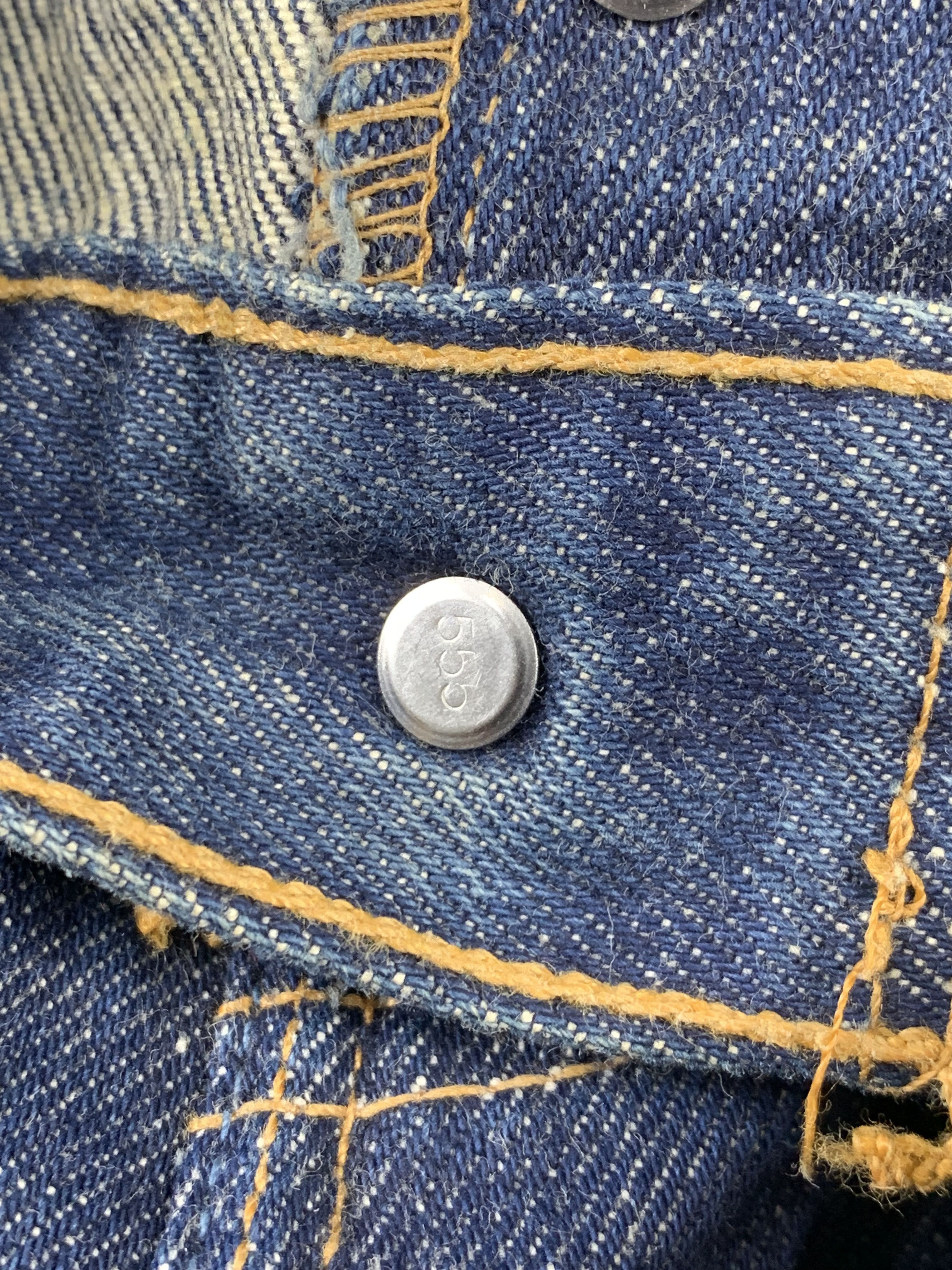 Levi's 90s Vintage Deadstock Levis 501xx Like New Blue Jeans Size US 44 / EU 60 - 9 Thumbnail