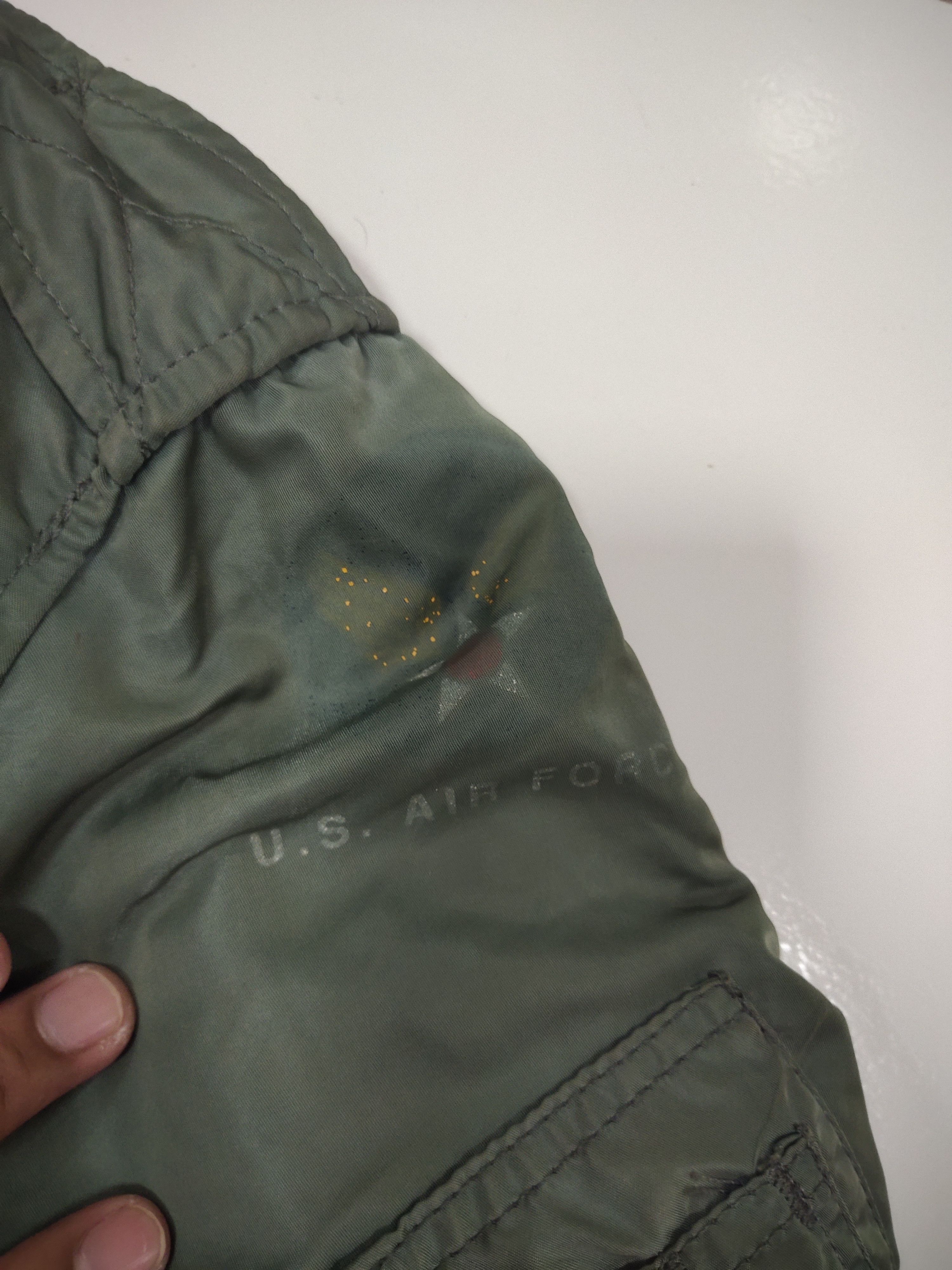 Alpha Industries × Vintage VINTAGE ALPHA INDUSTRIES U.S AIR FORCE FLIGHT JACKET A106 Size US M / EU 48-50 / 2 - 3 Thumbnail