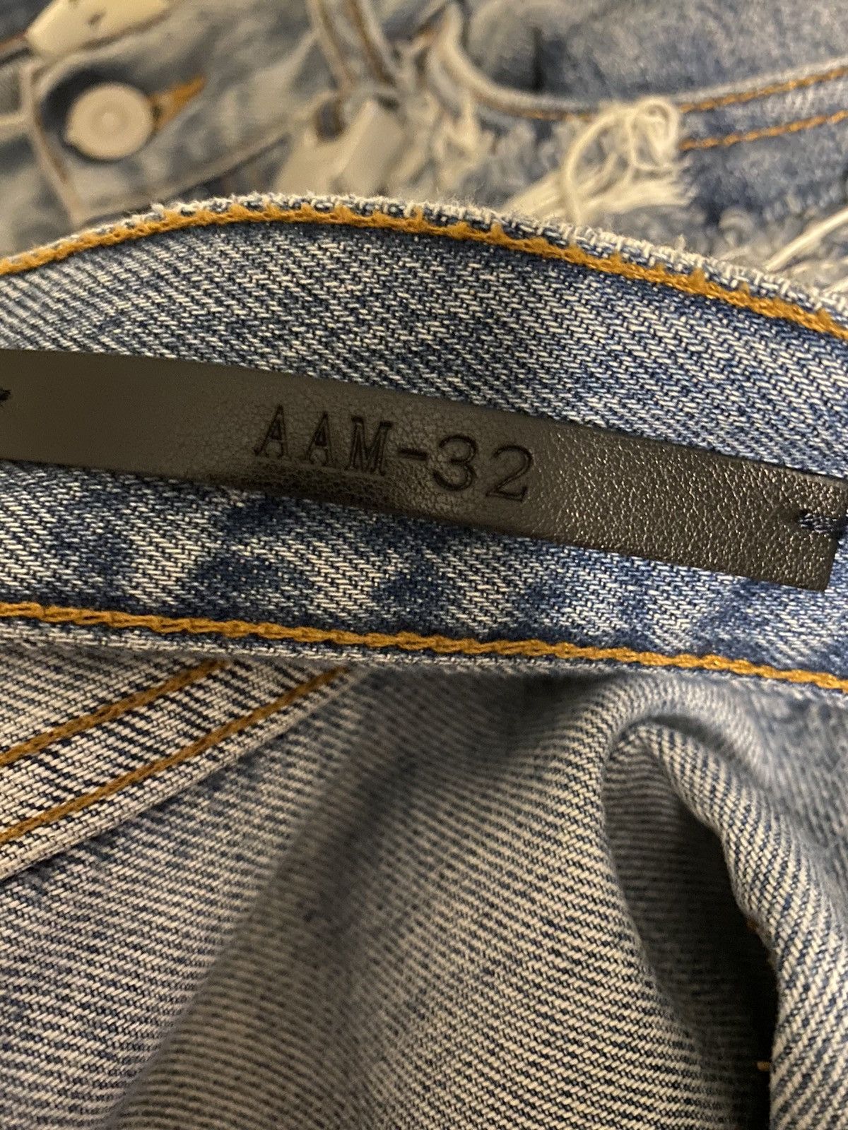 1017 ALYX 9SM 1017 ALYX THORN SLASH DENIM Size US 32 / EU 48 - 11 Thumbnail