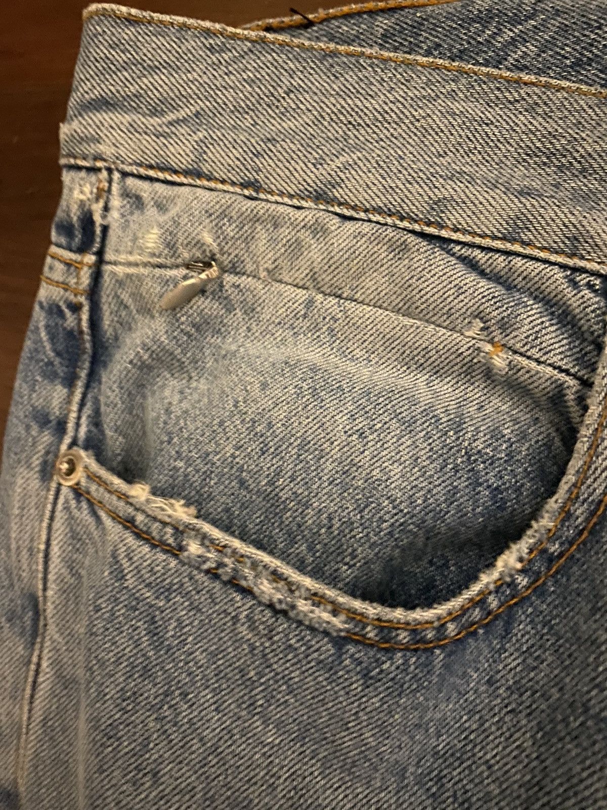 1017 ALYX 9SM 1017 ALYX THORN SLASH DENIM Size US 32 / EU 48 - 4 Thumbnail
