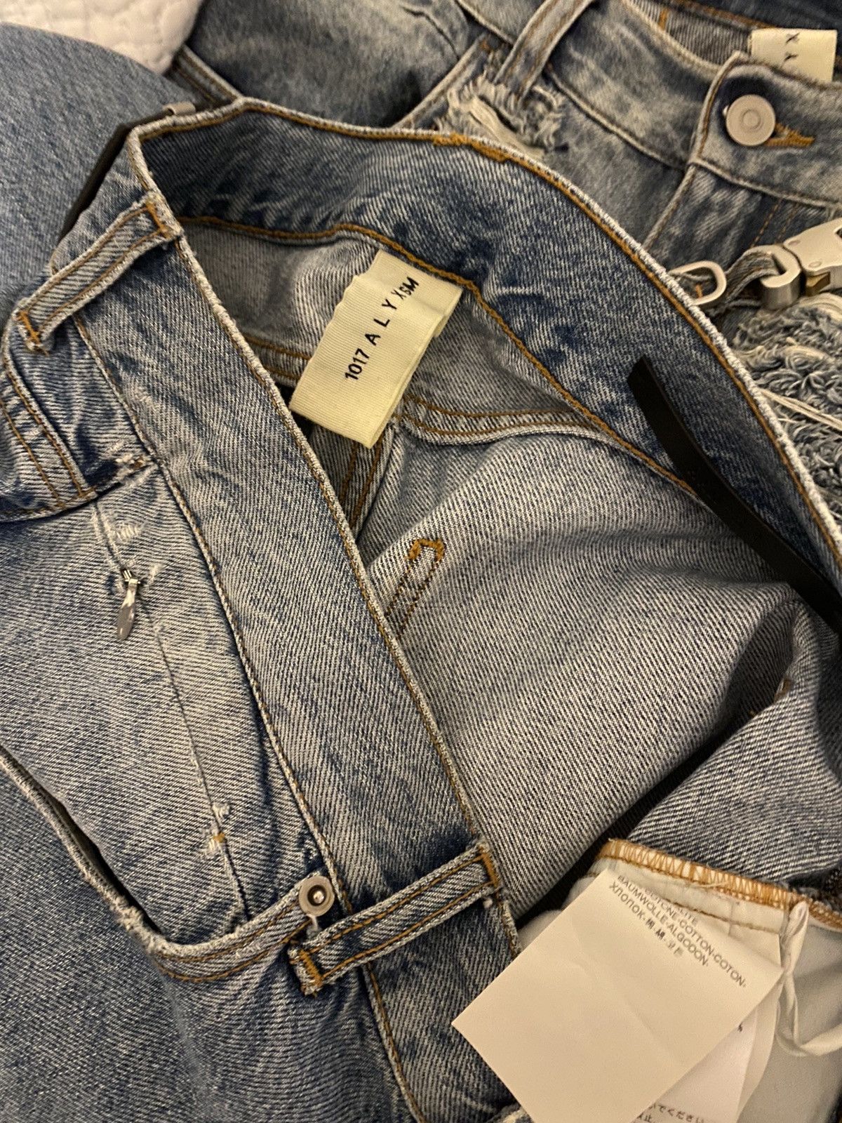 1017 ALYX 9SM 1017 ALYX THORN SLASH DENIM Size US 32 / EU 48 - 9 Thumbnail
