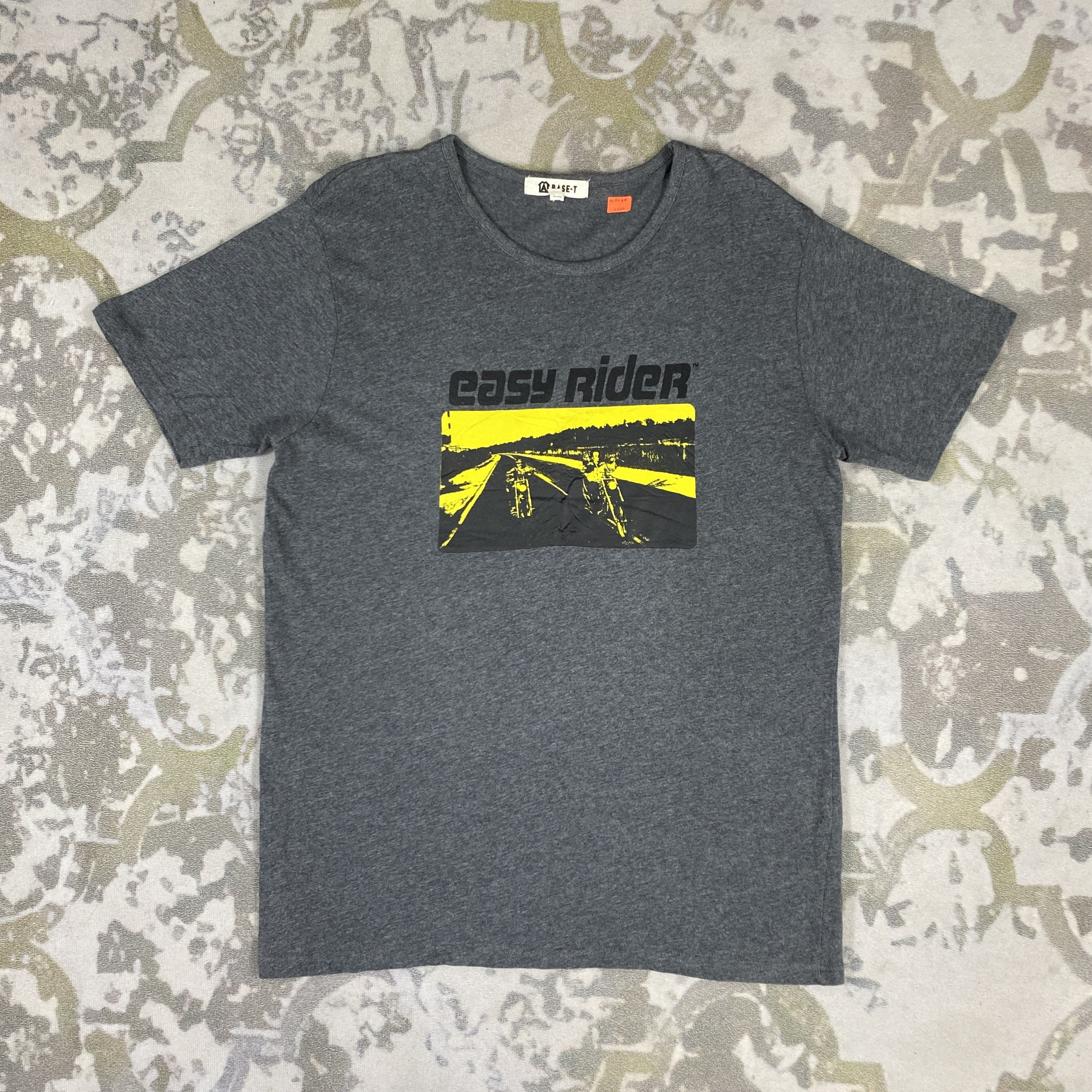 T-Shirt Vintage Easy Rider 'Bad To The Bone' - Fort Worth Texas - Taille XL - Occasion Très Bon État
