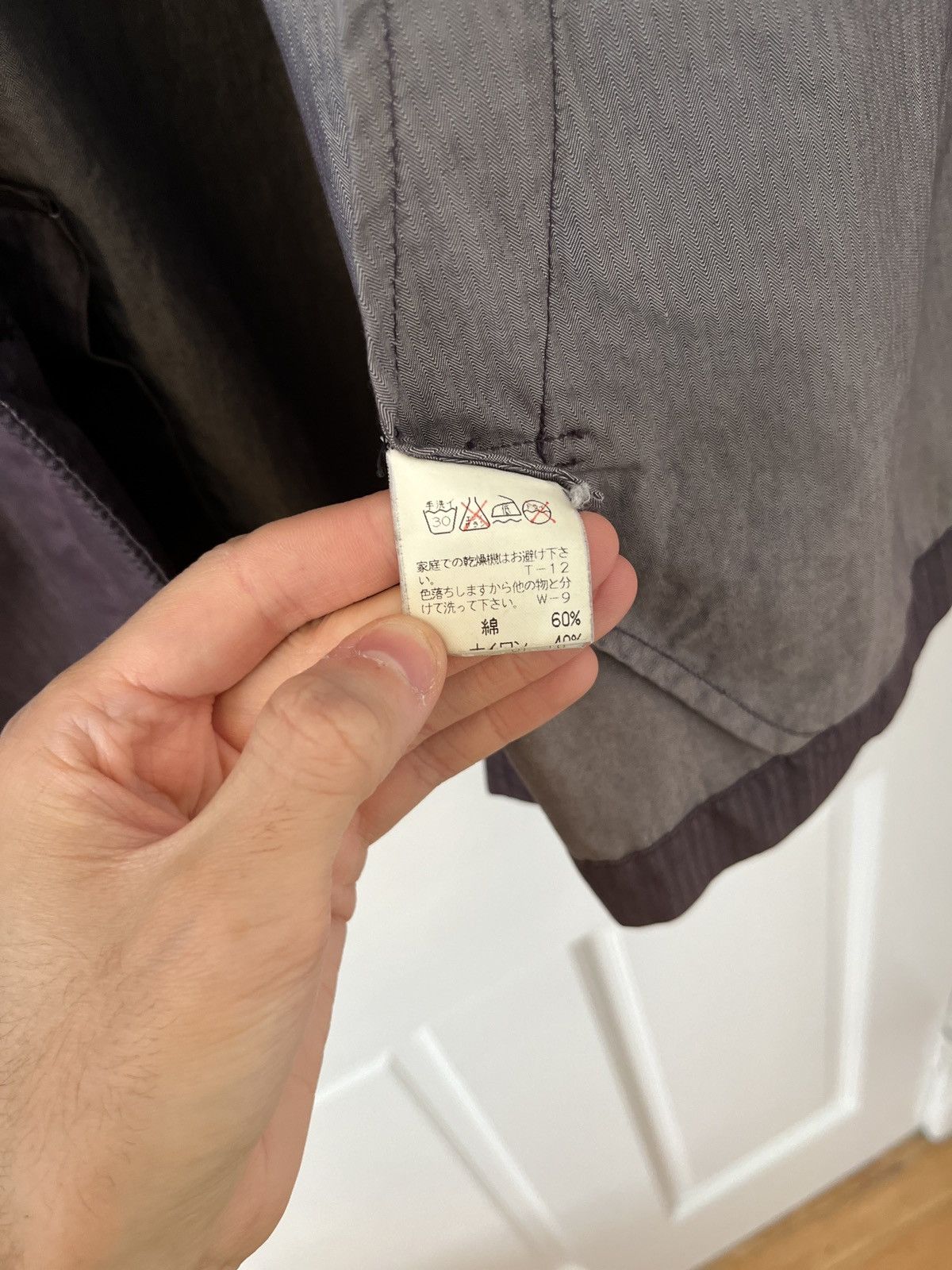 Final Home Garment Dyed Purple/Warm Grey Light Mac Coat Size US M / EU 48-50 / 2 - 10 Thumbnail