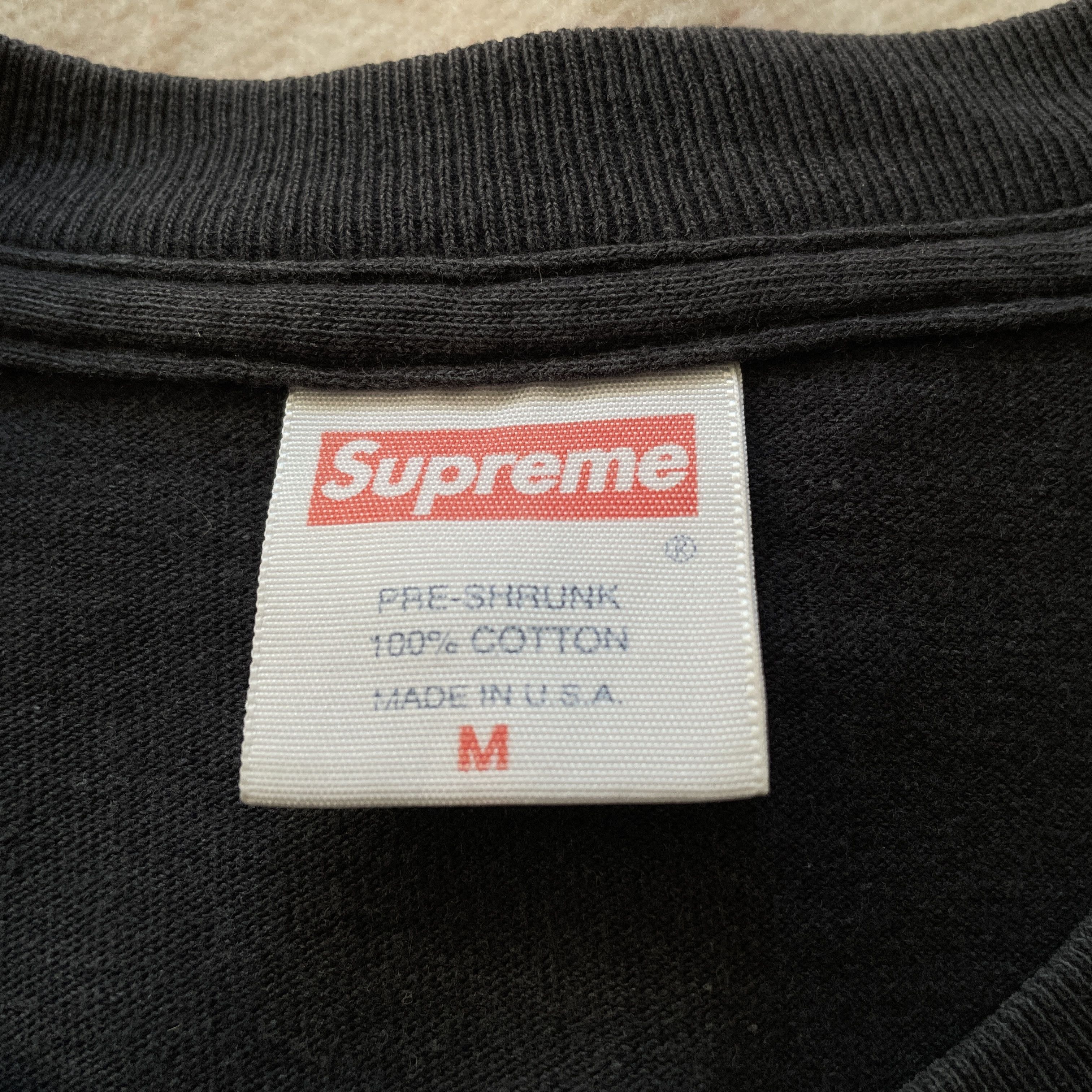 Supreme Supreme - BO KNOWS Tee Shirt 2001 Black Medium Size US M / EU 48-50 / 2 - 5 Thumbnail