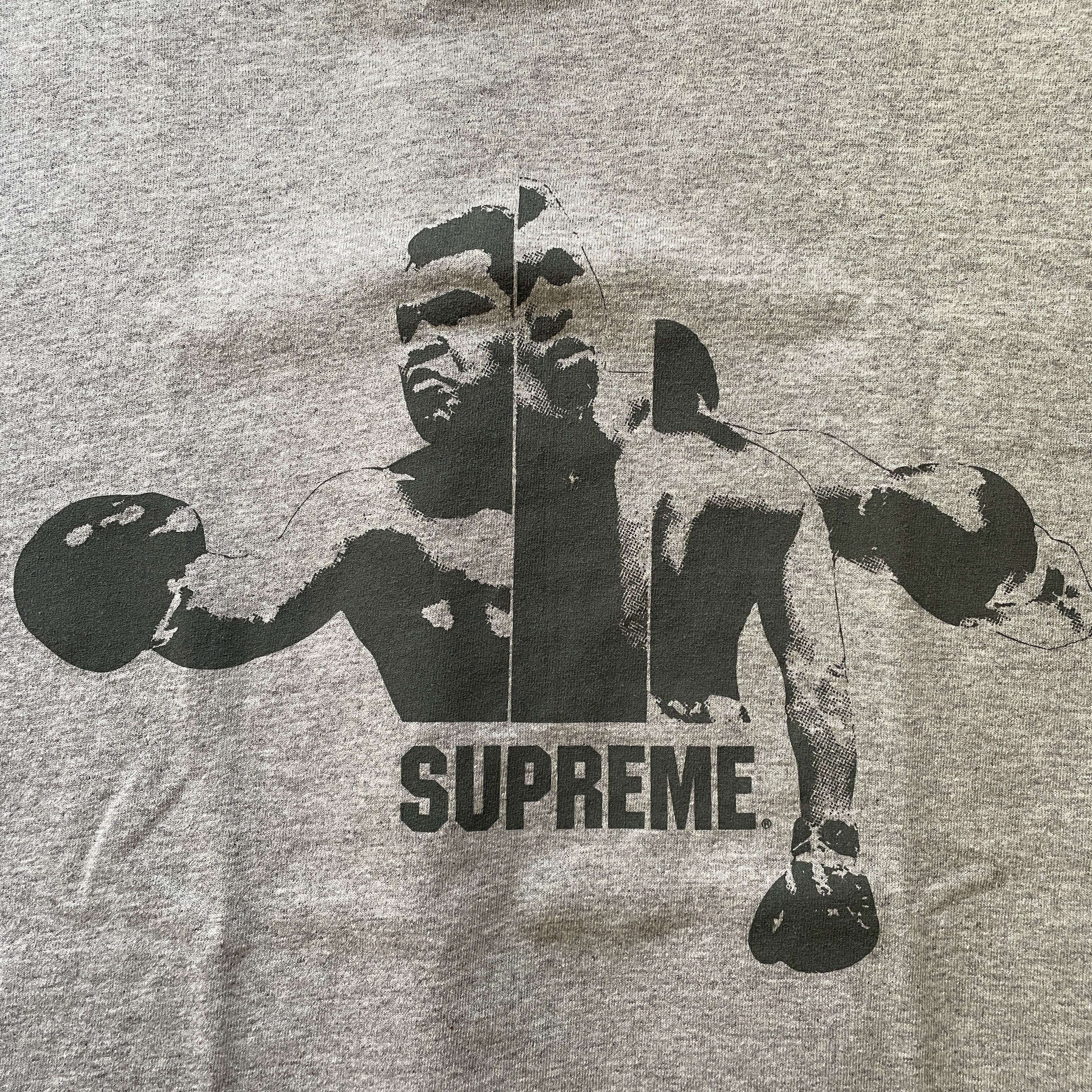 Supreme Supreme - Muhammad Ali Tee Shirt 1999 Medium Gray Size US M / EU 48-50 / 2 - 2 Thumbnail
