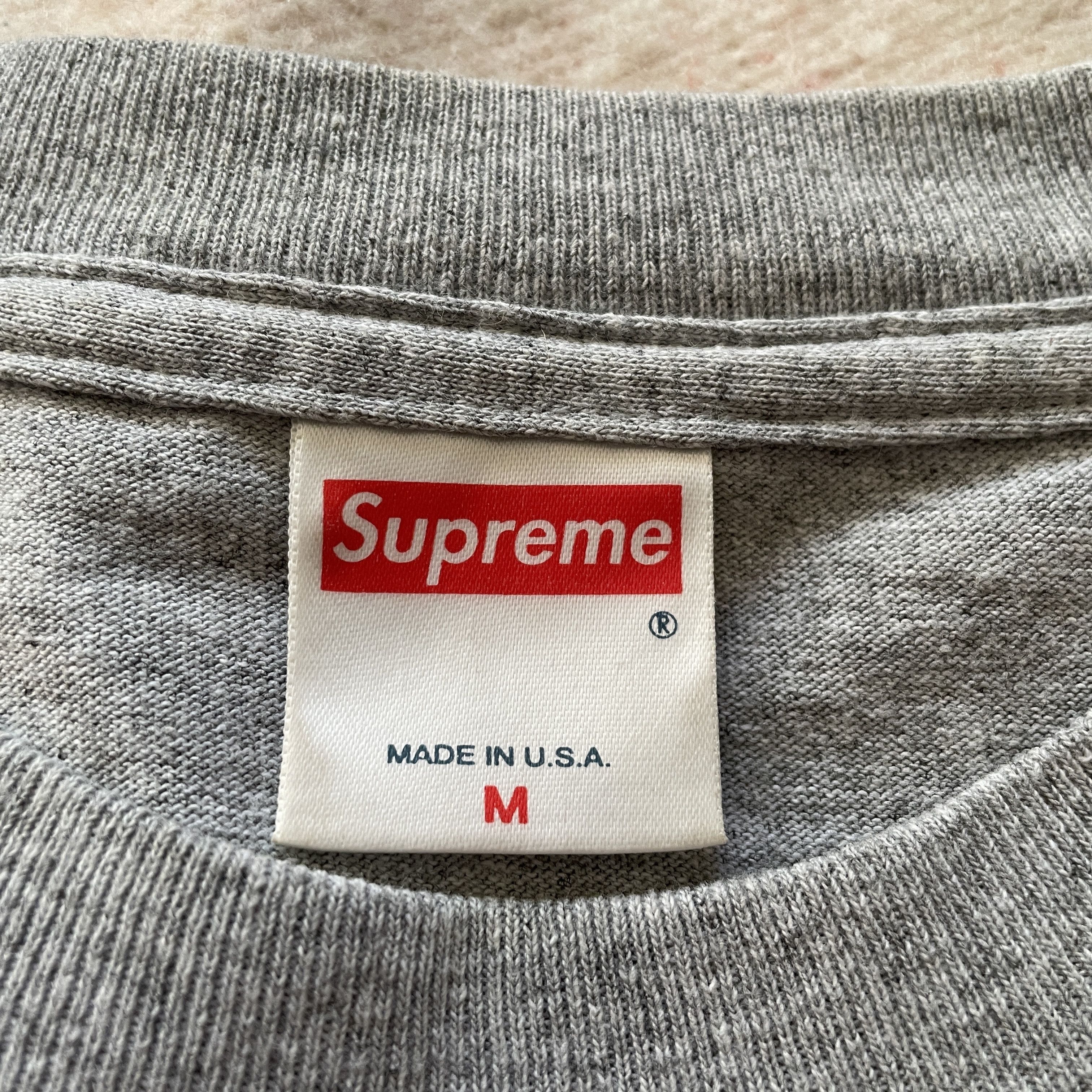 Supreme Supreme - Muhammad Ali Tee Shirt 1999 Medium Gray Size US M / EU 48-50 / 2 - 5 Thumbnail