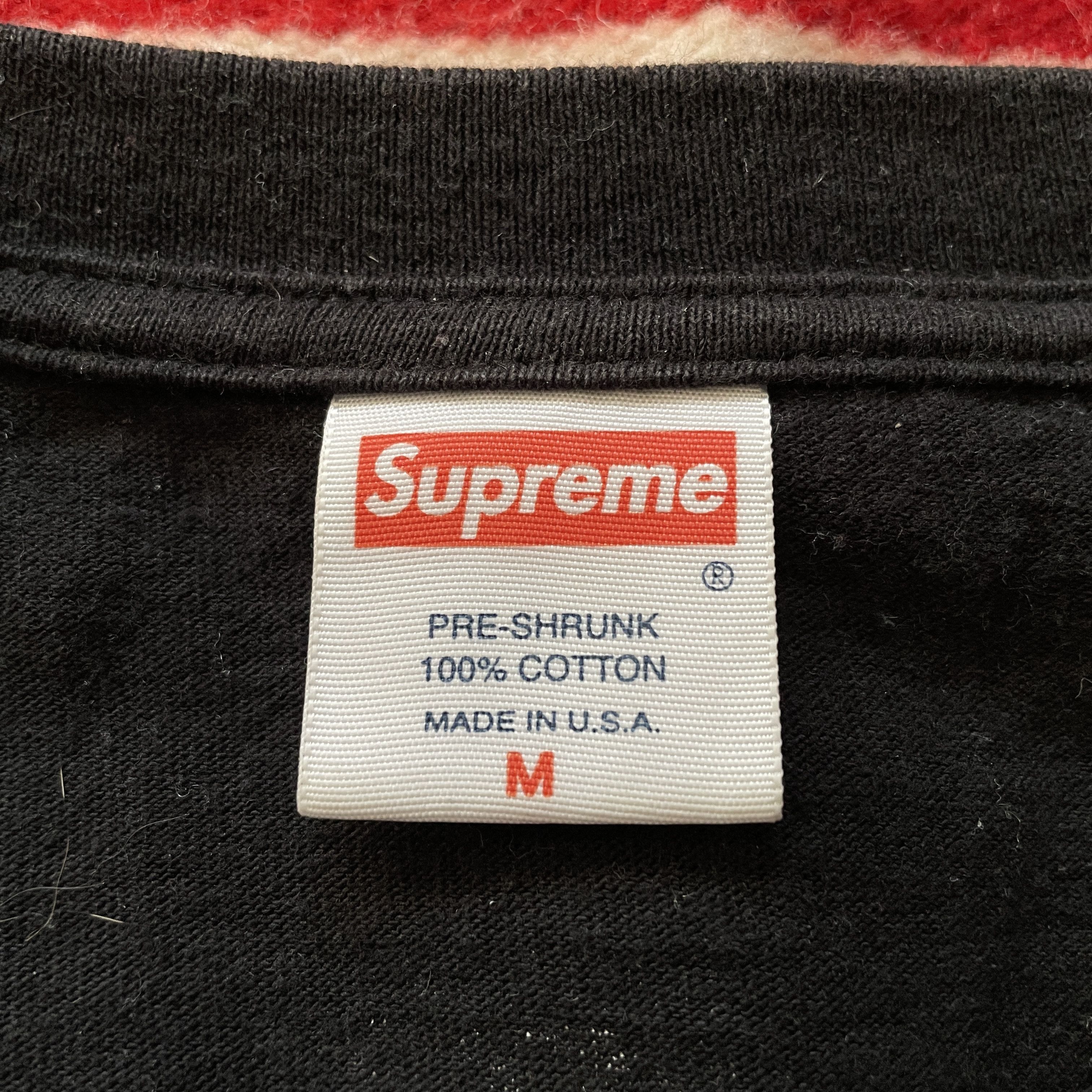 Supreme Supreme - Someone Talked! Tee Shirt 2005 BLACK MEDIUM Size US M / EU 48-50 / 2 - 6 Thumbnail