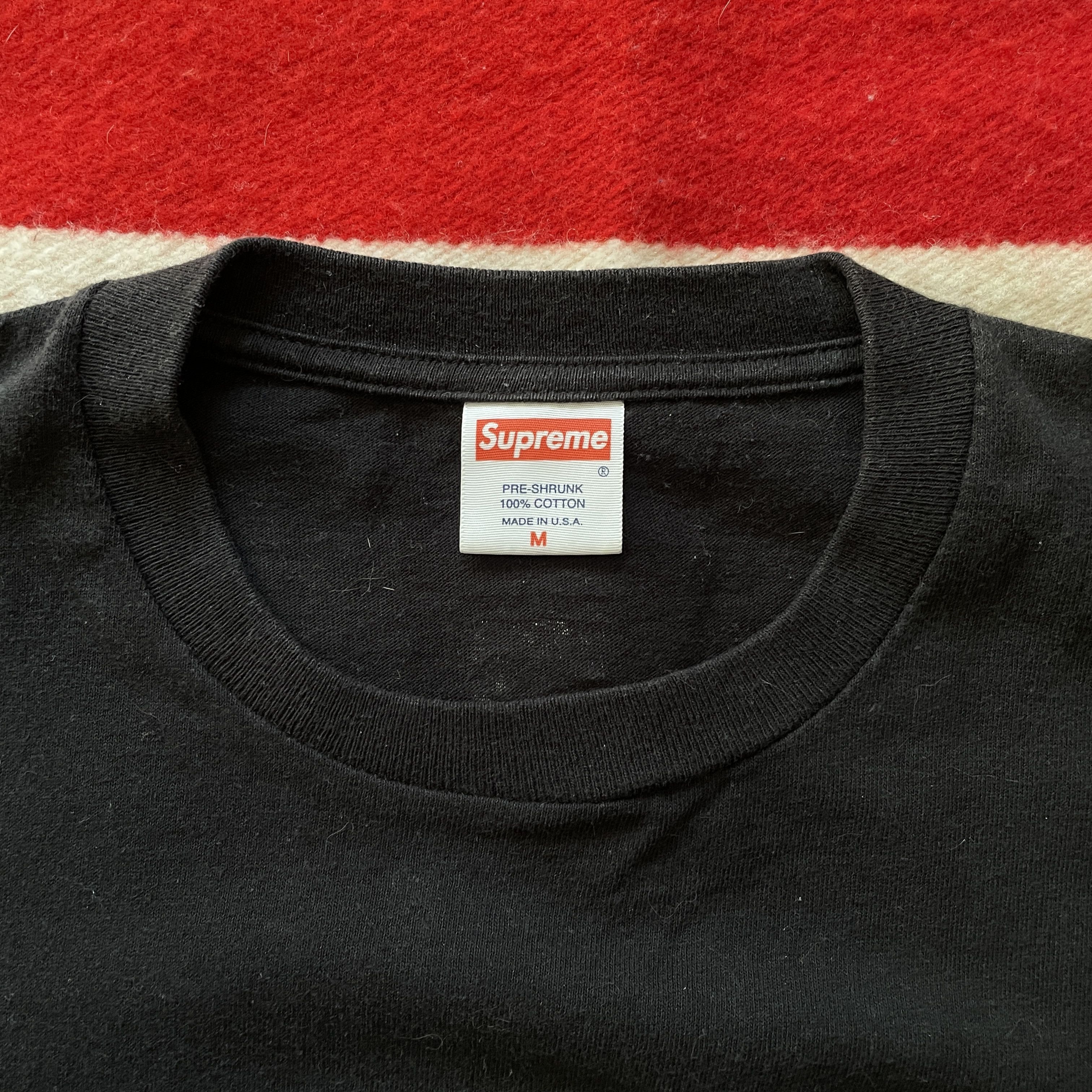 Supreme Supreme - Someone Talked! Tee Shirt 2005 BLACK MEDIUM Size US M / EU 48-50 / 2 - 5 Thumbnail
