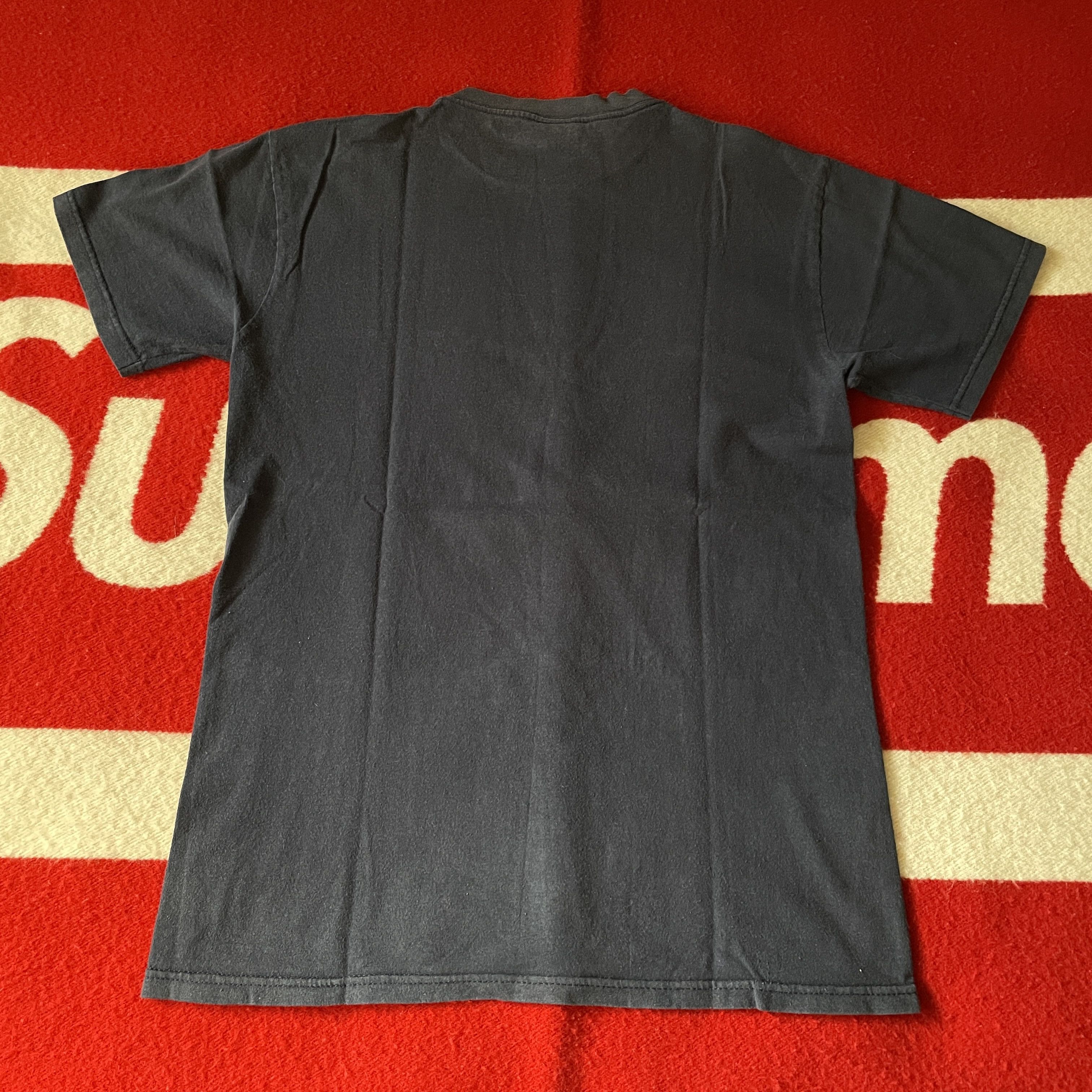 Supreme Supreme Paisley Bandana Navy Box Logo 2001 Tee (OG BANDANA) Size US M / EU 48-50 / 2 - 3 Thumbnail