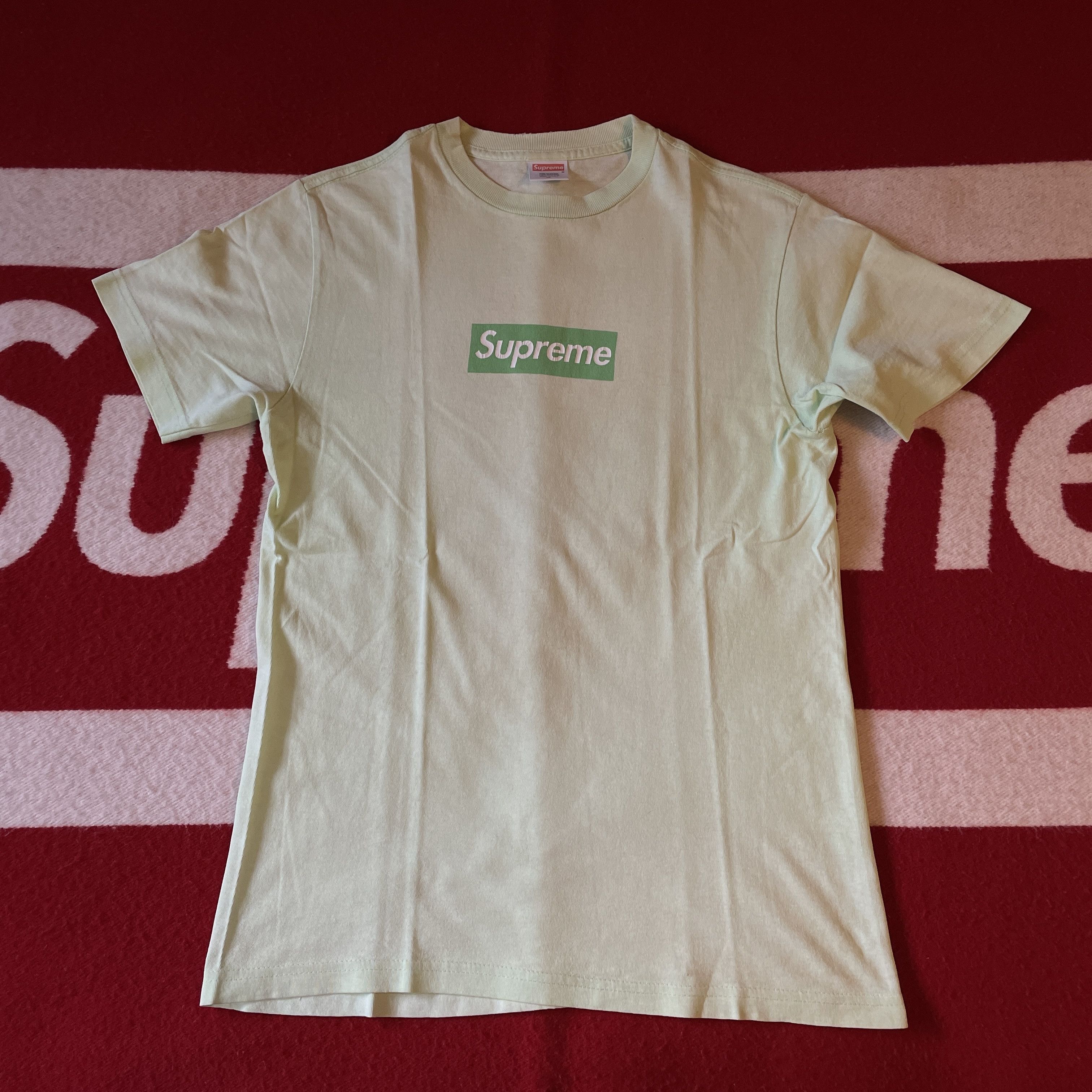 Supreme Green Box Logo Tee Grailed