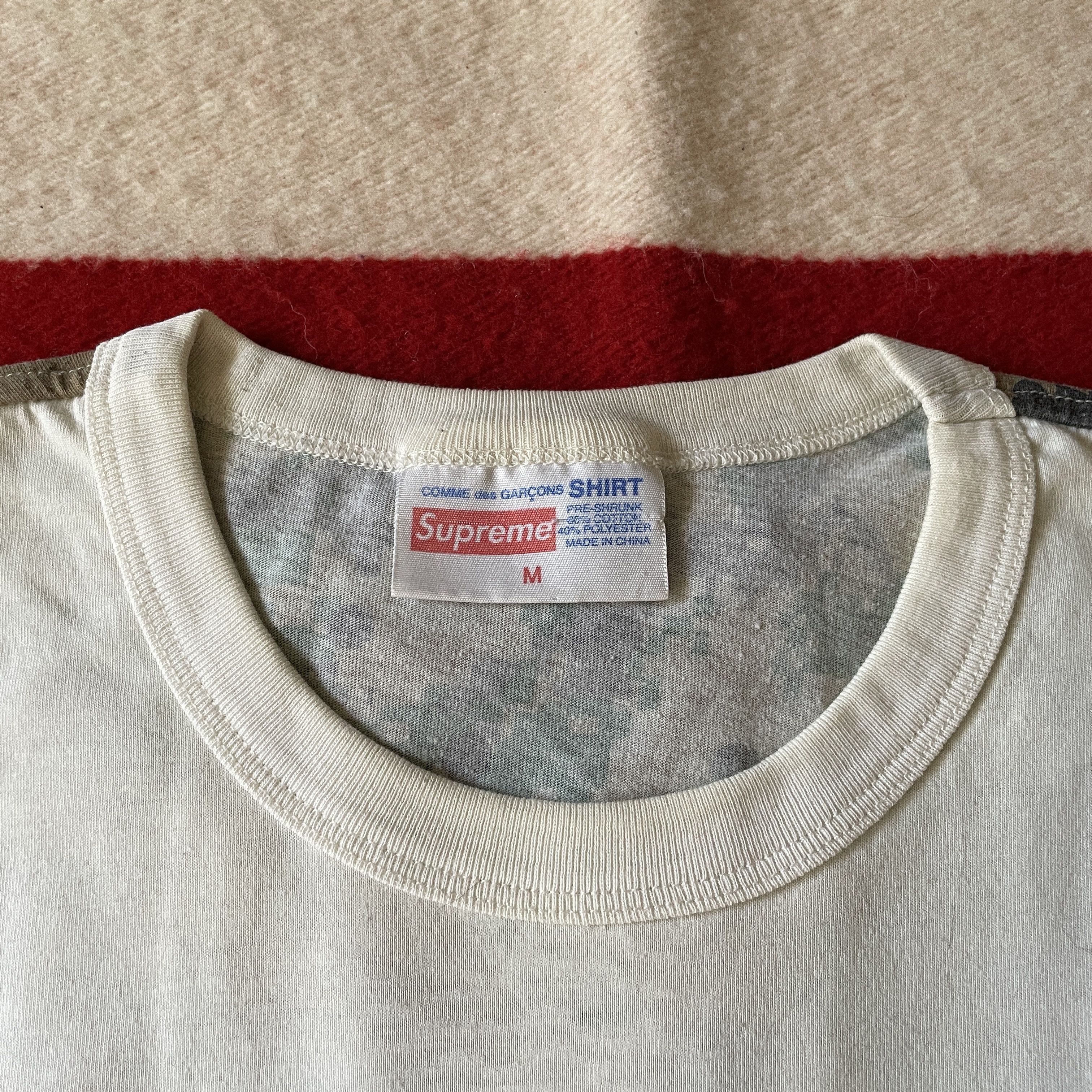 Comme des Garcons SHIRT × Supreme Supreme x CDG Pt 2 Digital Camo Box Logo Tee Shirt SS13 2013 Size US M / EU 48-50 / 2 - 6 Thumbnail
