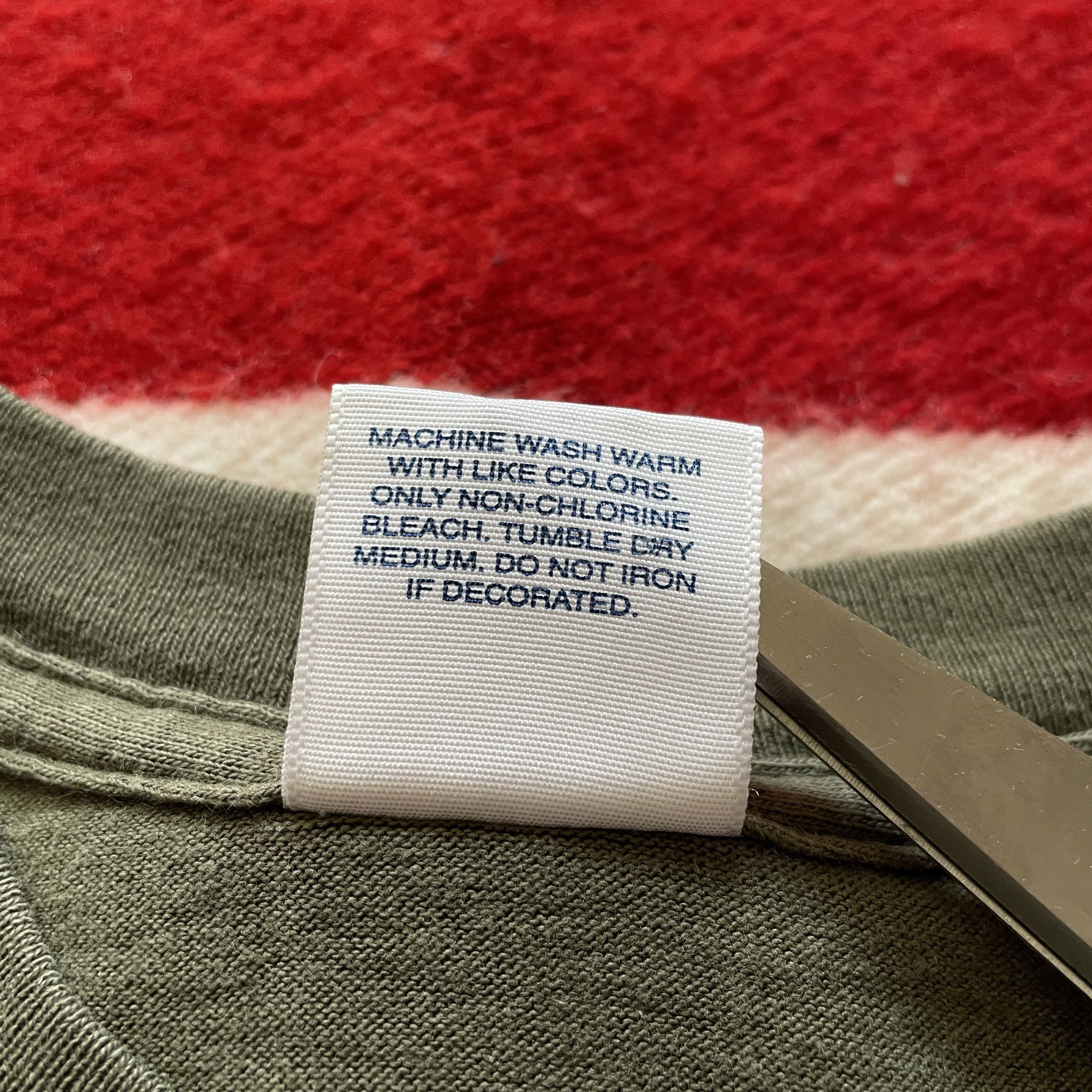 Supreme Supreme - Patriot 9/11 Box Logo Tee Shirt 2001-02 SS02 OLIVE Size US M / EU 48-50 / 2 - 8 Thumbnail