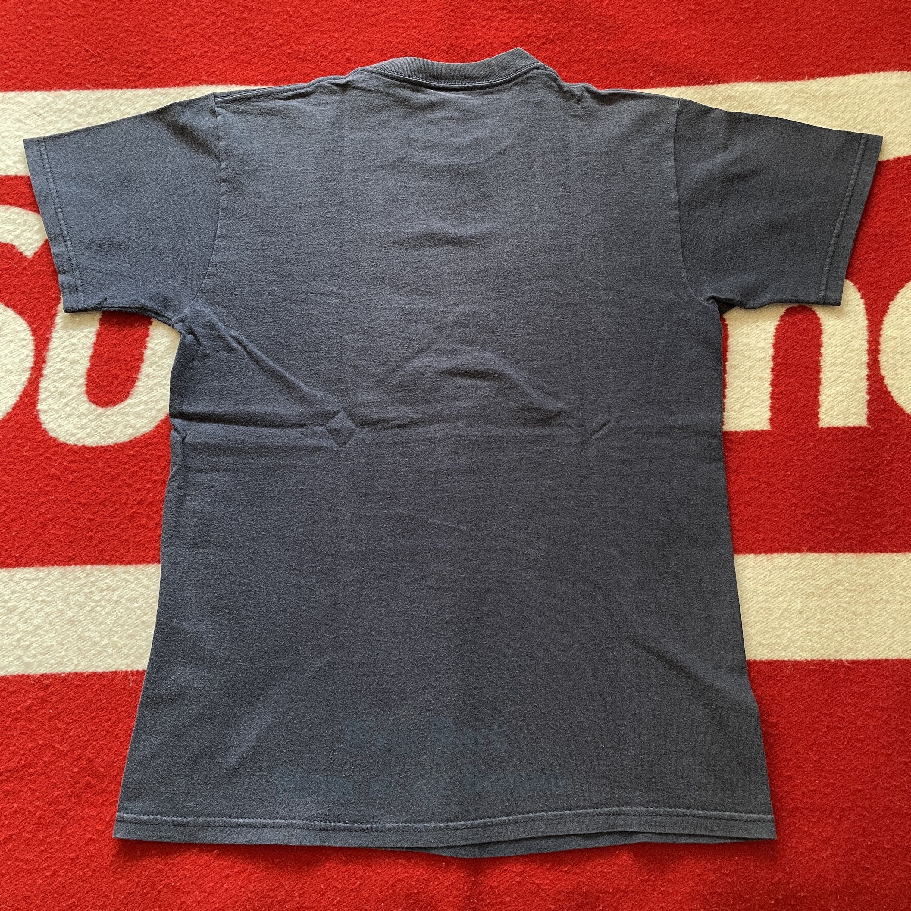 Supreme Supreme - Patriot 9/11 Box Logo Tee Shirt 2001-02 SS02 NAVY Size US M / EU 48-50 / 2 - 3 Thumbnail