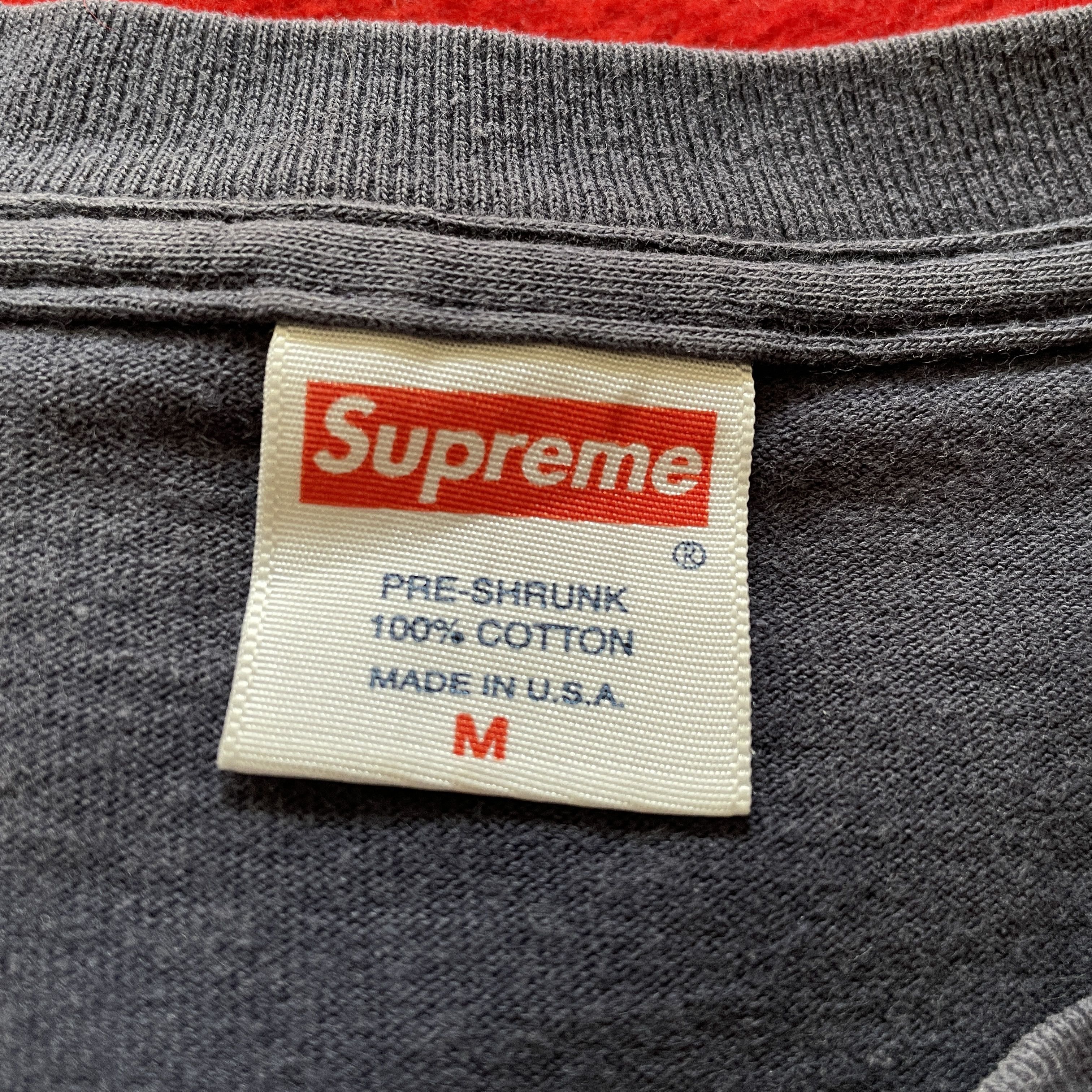 Supreme Supreme - Patriot 9/11 Box Logo Tee Shirt 2001-02 SS02 NAVY Size US M / EU 48-50 / 2 - 8 Thumbnail