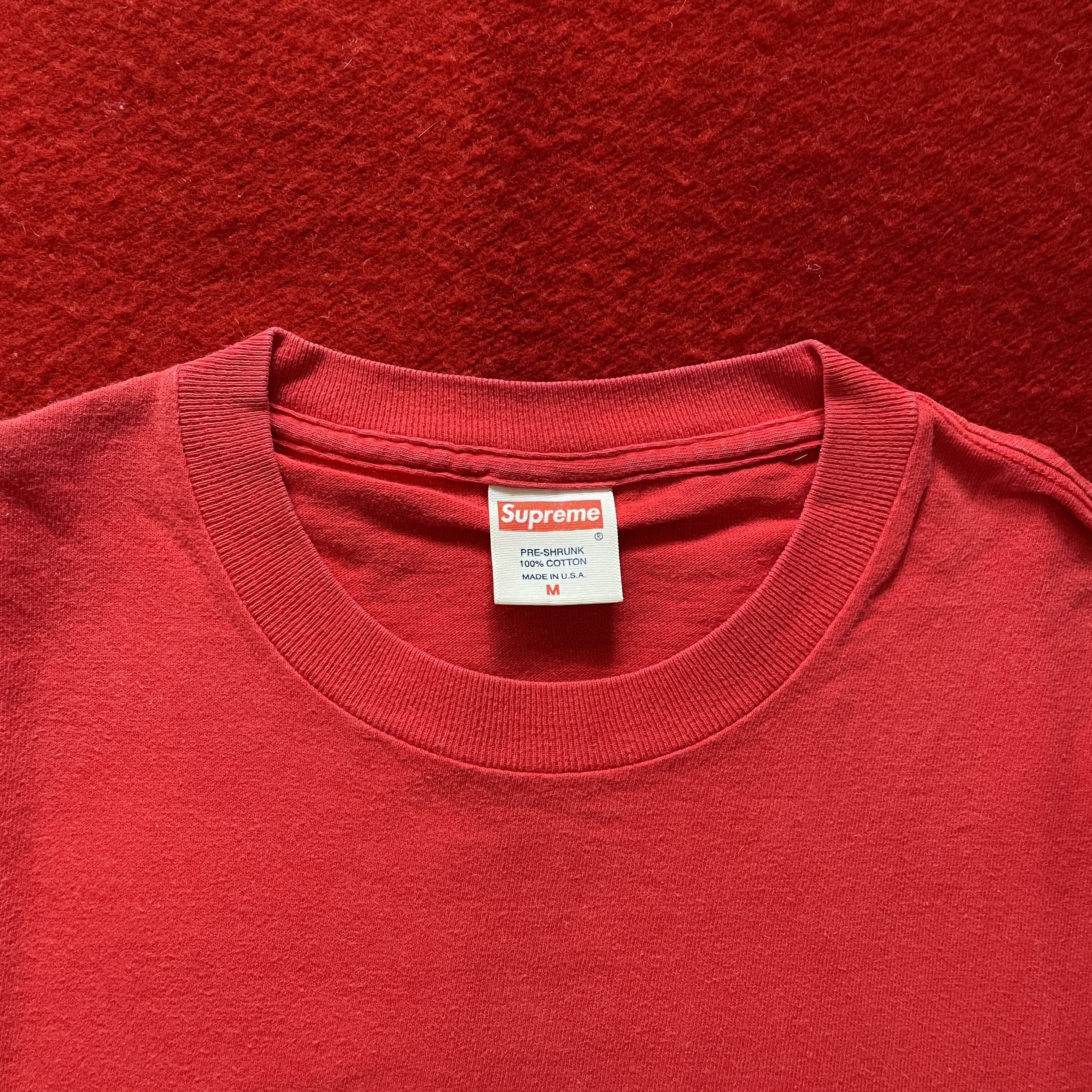 Supreme Supreme - Red Tonal Box Logo Tee Shirt 2000 S/S00 Size US M / EU 48-50 / 2 - 4 Thumbnail