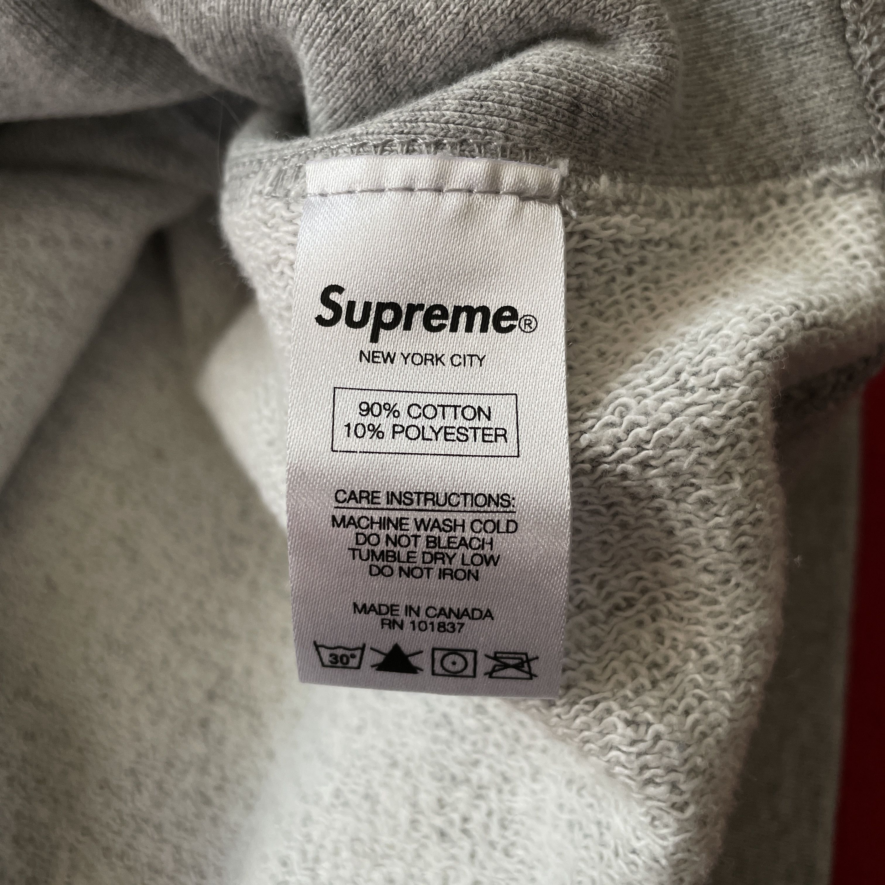 Supreme Supreme - Classic Logo Hoodie Hooded Sweatshirt 2015 Size US M / EU 48-50 / 2 - 6 Thumbnail